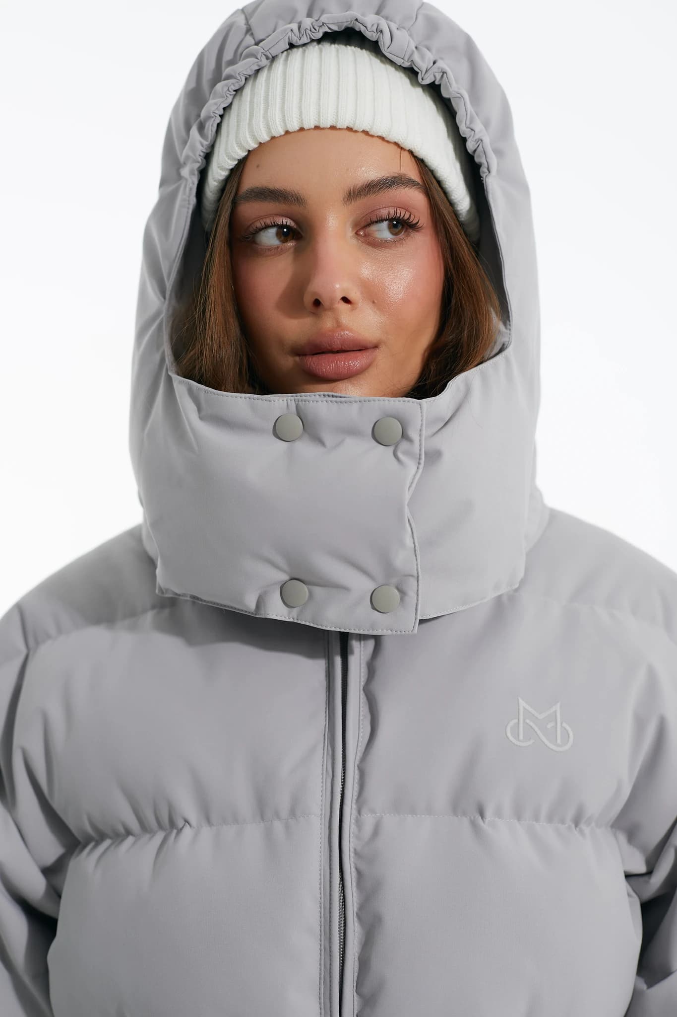 Puffer SWAN Silver Grey 4