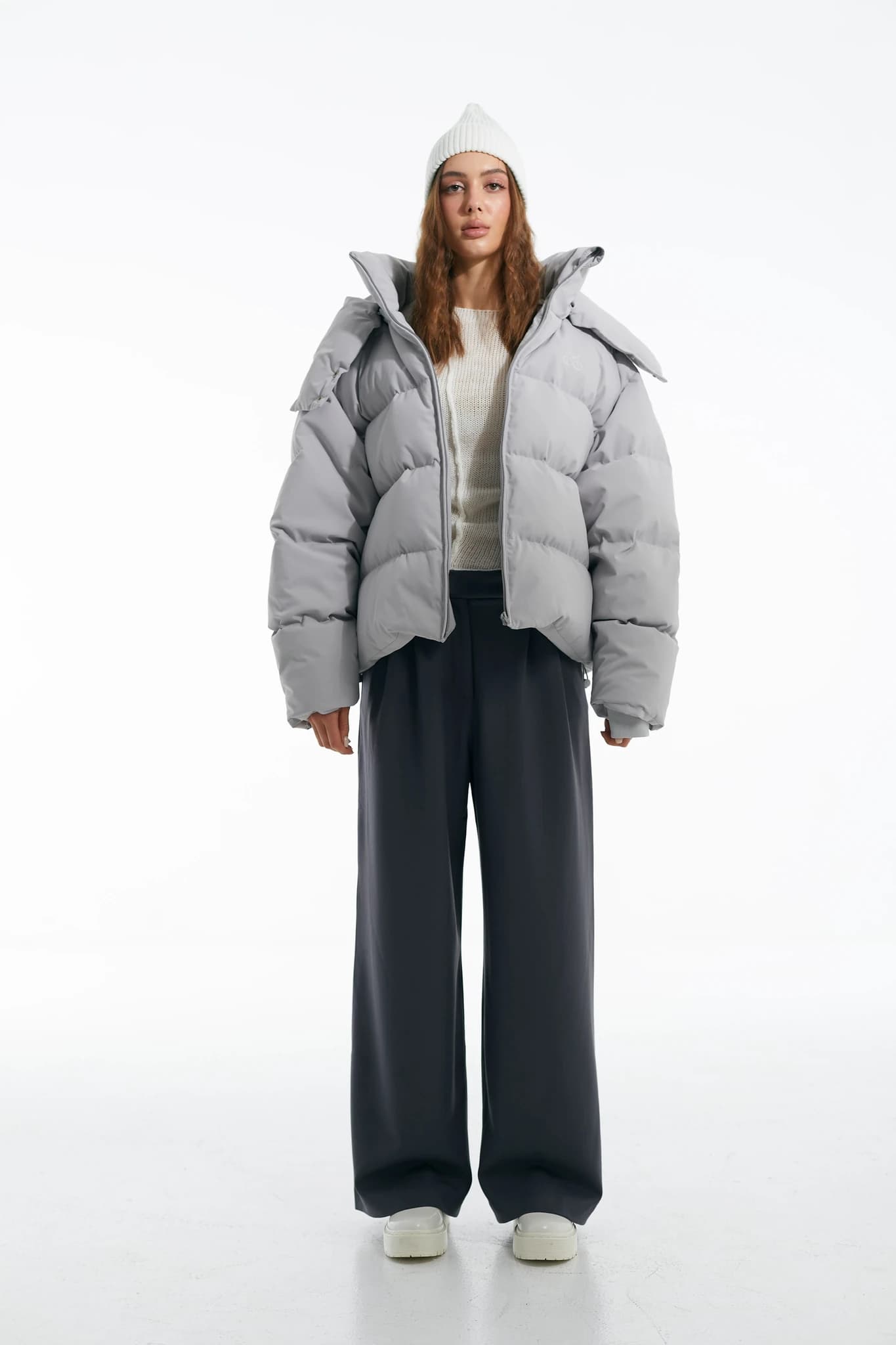 Puffer SWAN Silver Grey 3