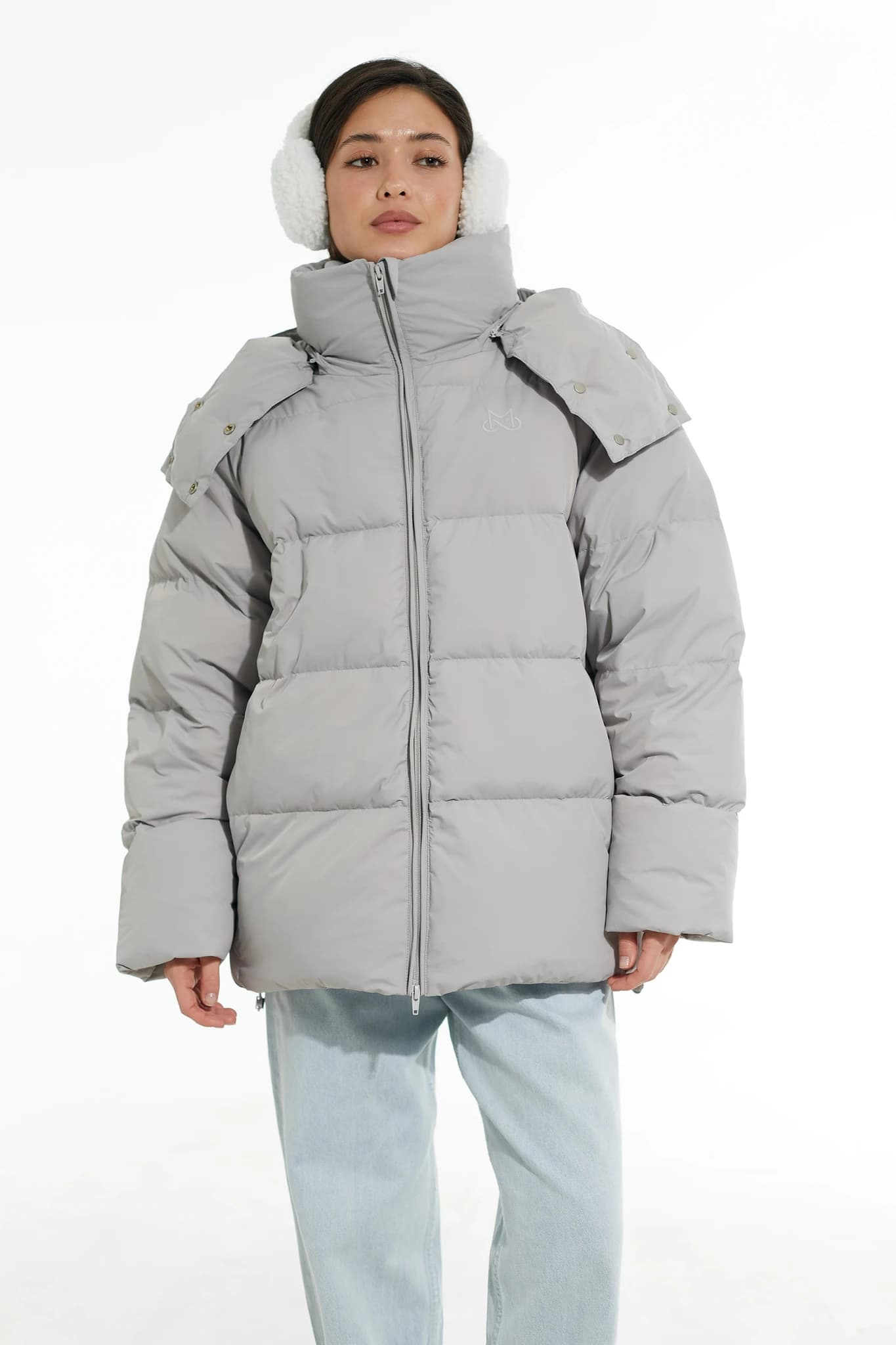 Puffer SWAN Jet Long Light Grey 6