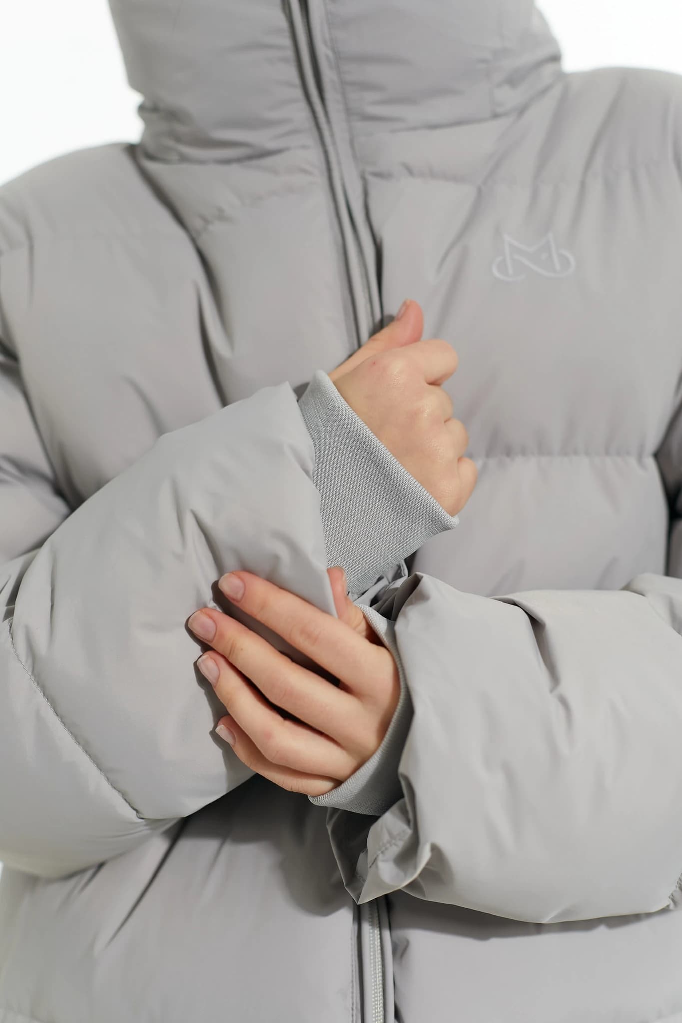 Puffer SWAN Jet Long Light Grey 7