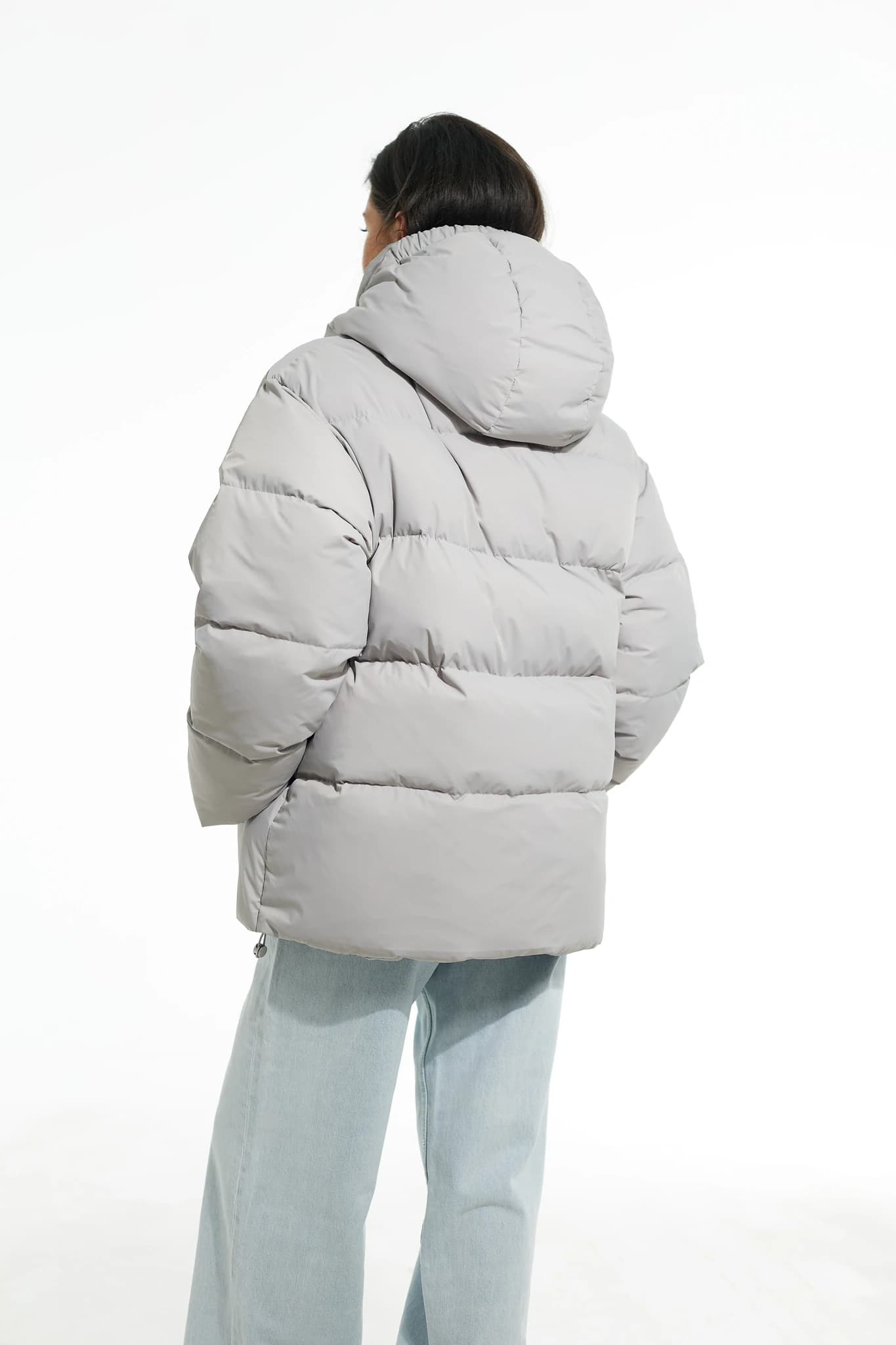 Puffer SWAN Jet Long Light Grey 3