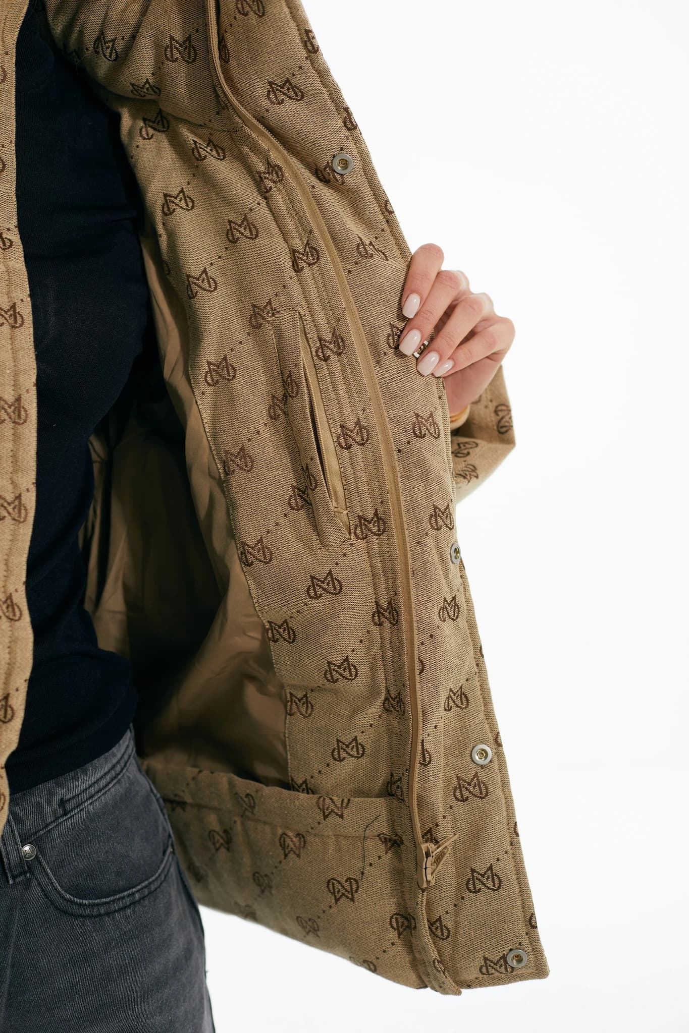 Jacket MS LOGO Beige V2 5