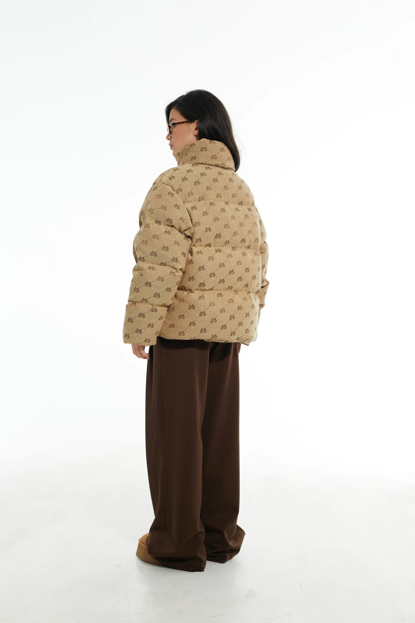 Jacket MS LOGO Beige V2 7