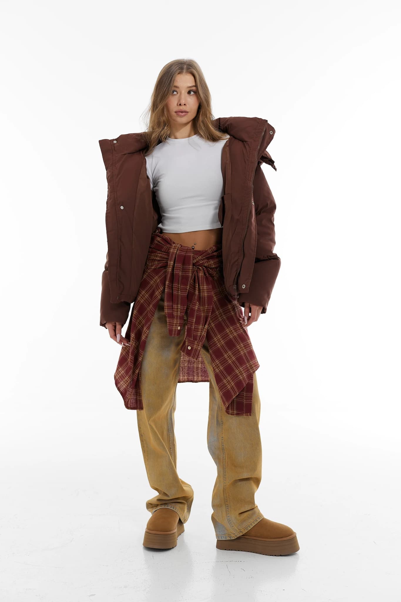 Jacket Hooded MS Burgundy 4