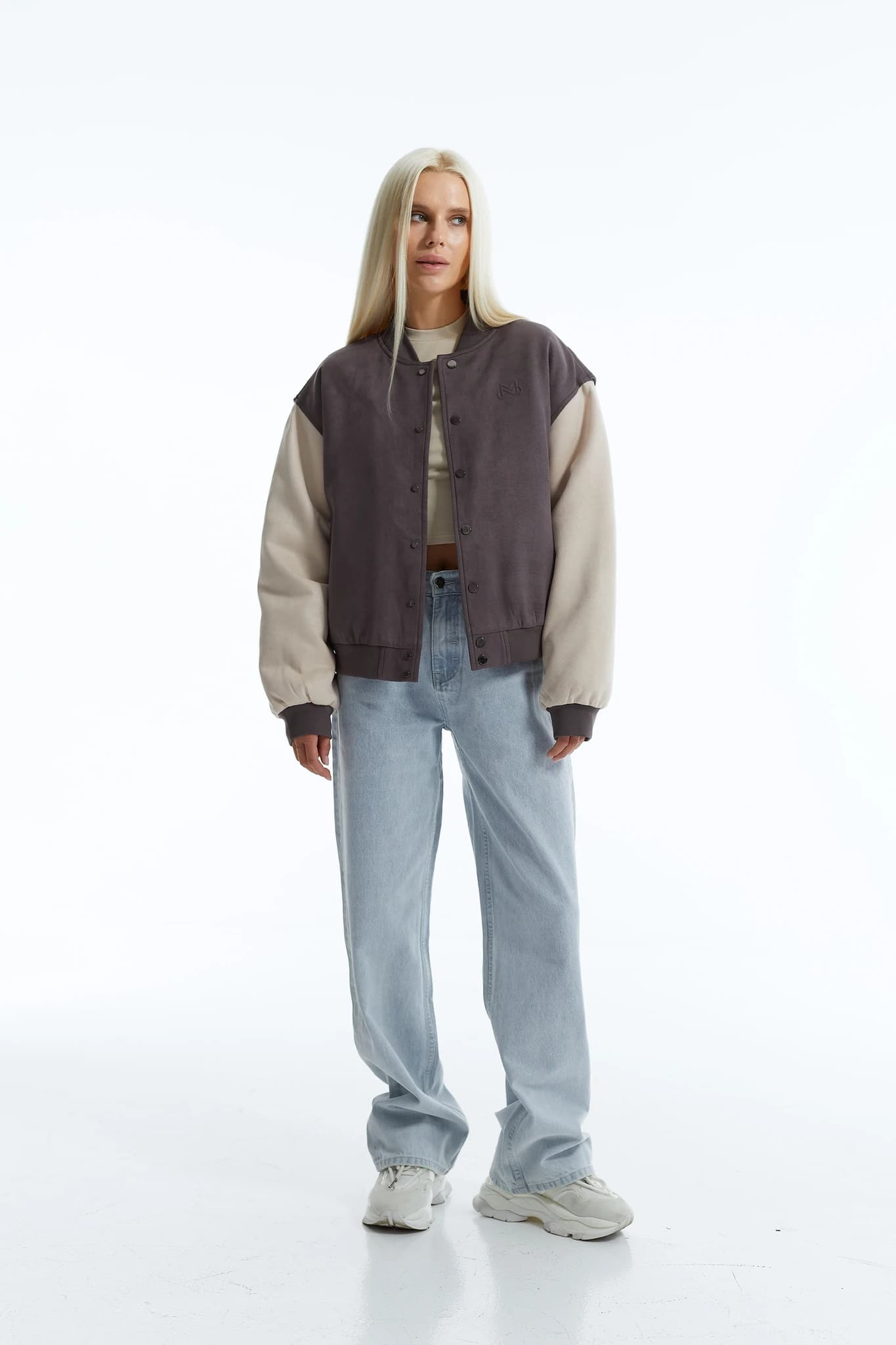 Jacket Bomber MS GREY MILK 4