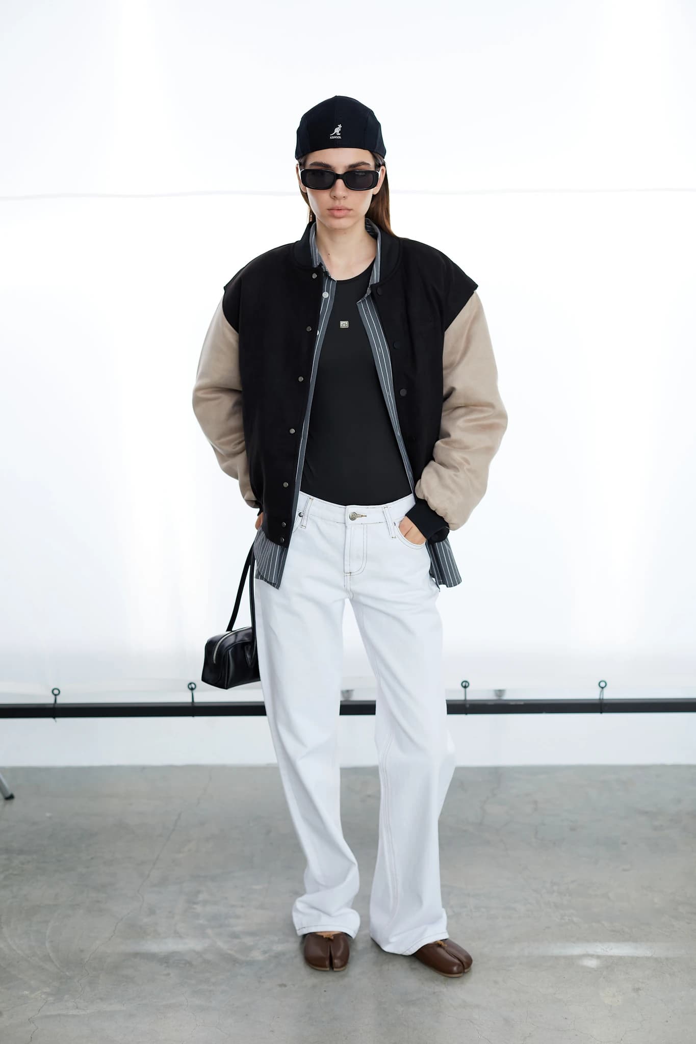Jeans MS Straight white 1033 7