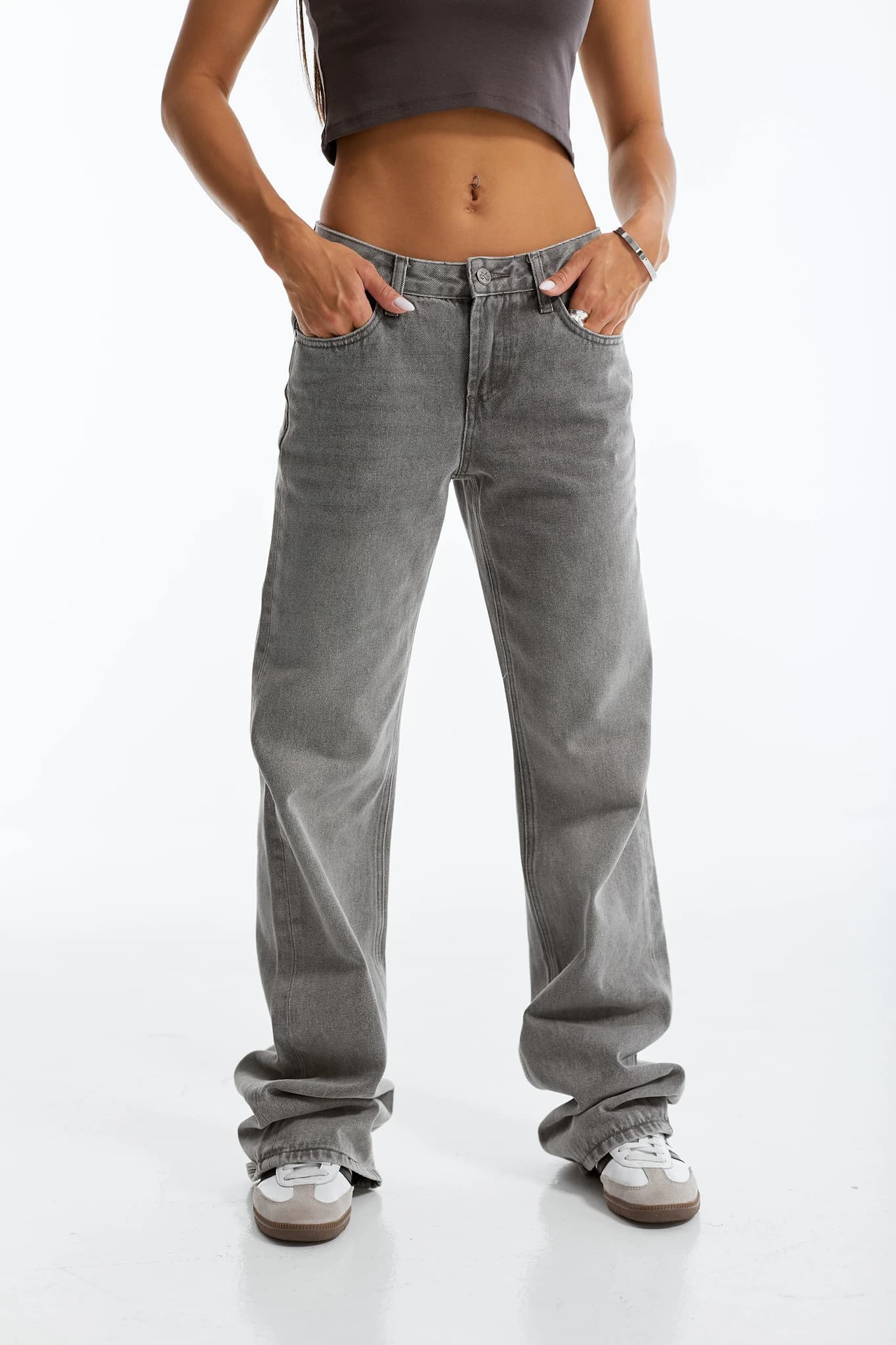 Jeans MS Straight grey 1032 5