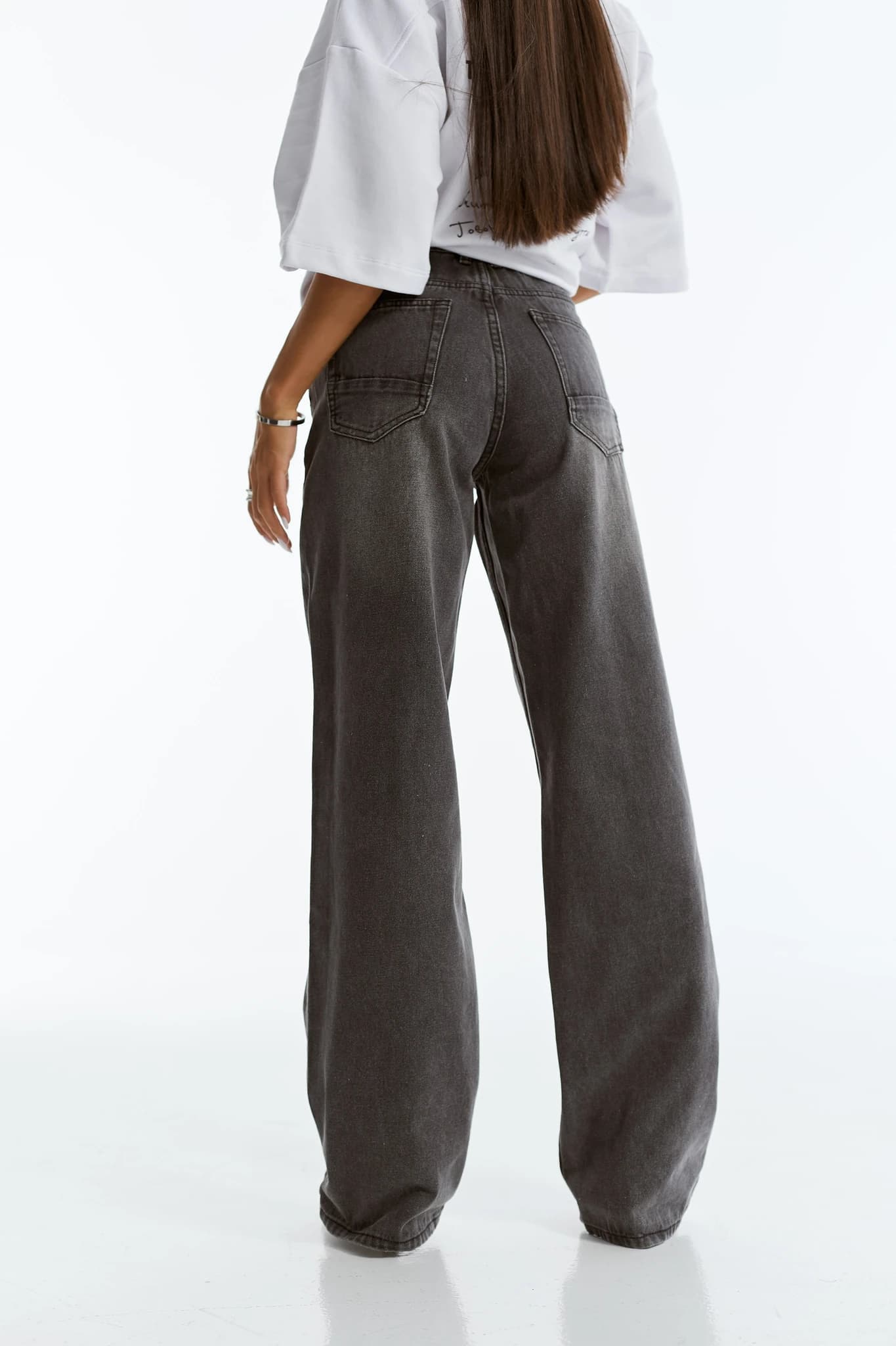 Jeans MS Wide Leg dark grey 1030 5