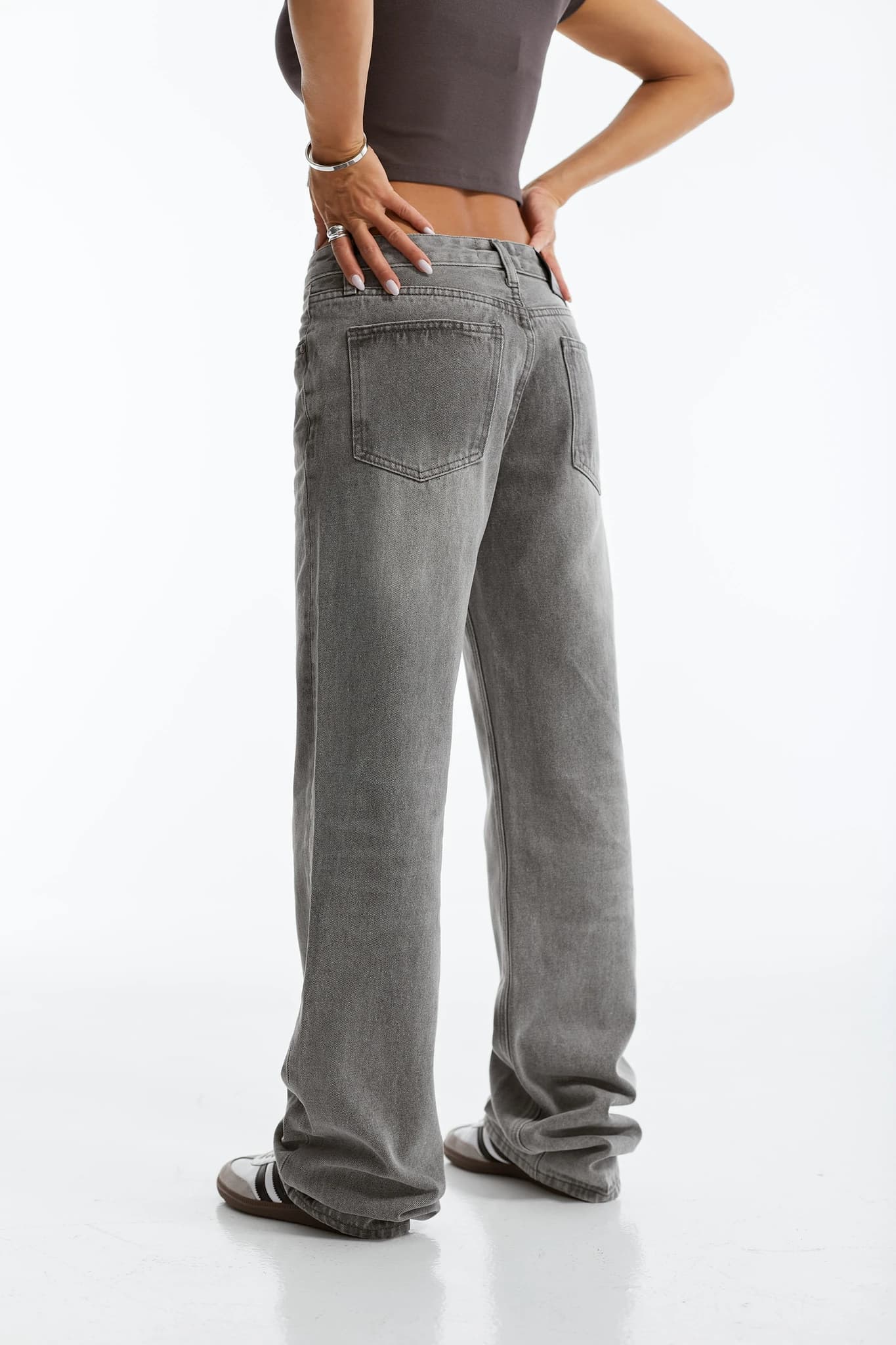 Jeans MS Straight grey 1032 4