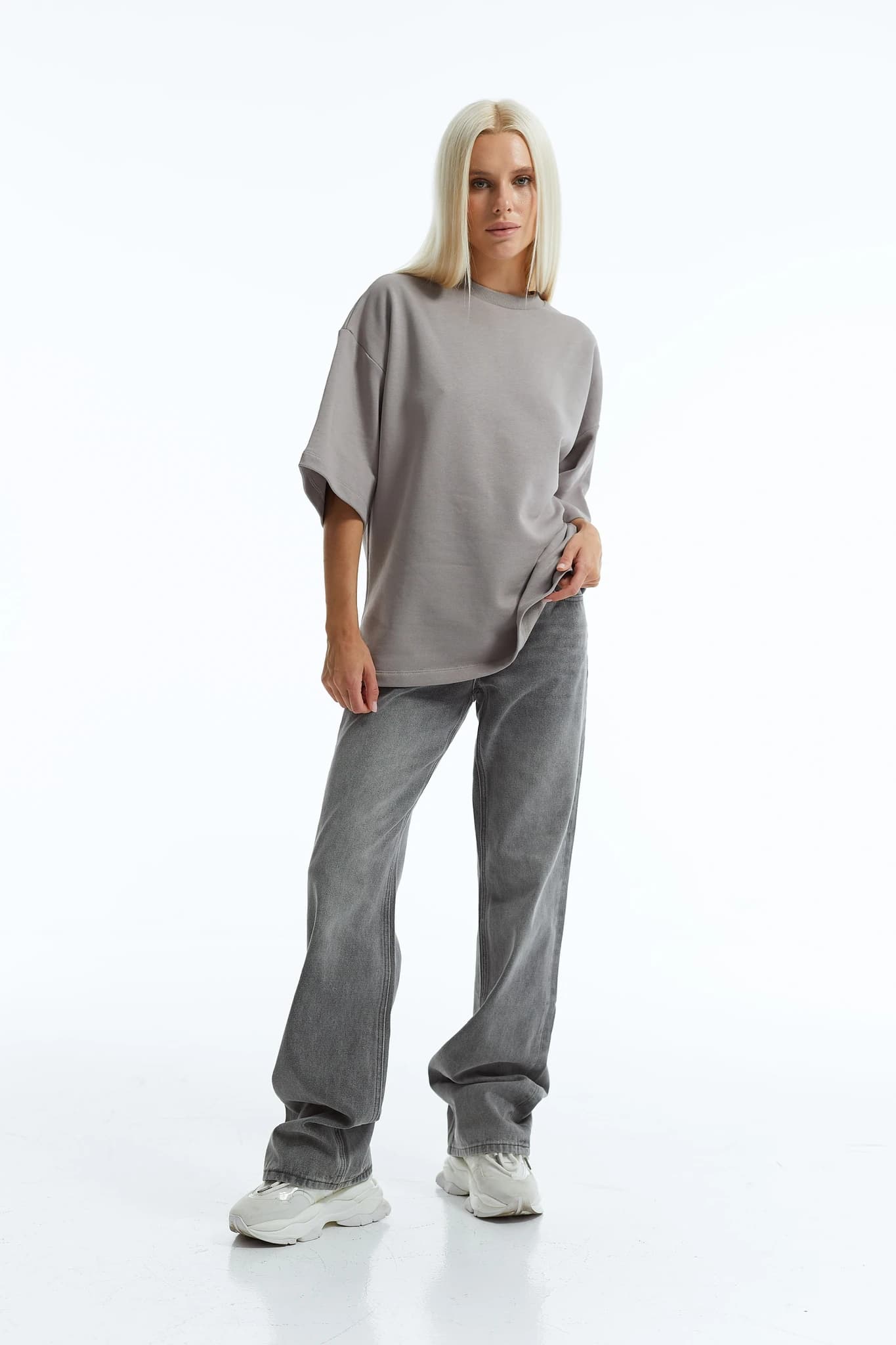 Jeans MS Straight grey 1032 6