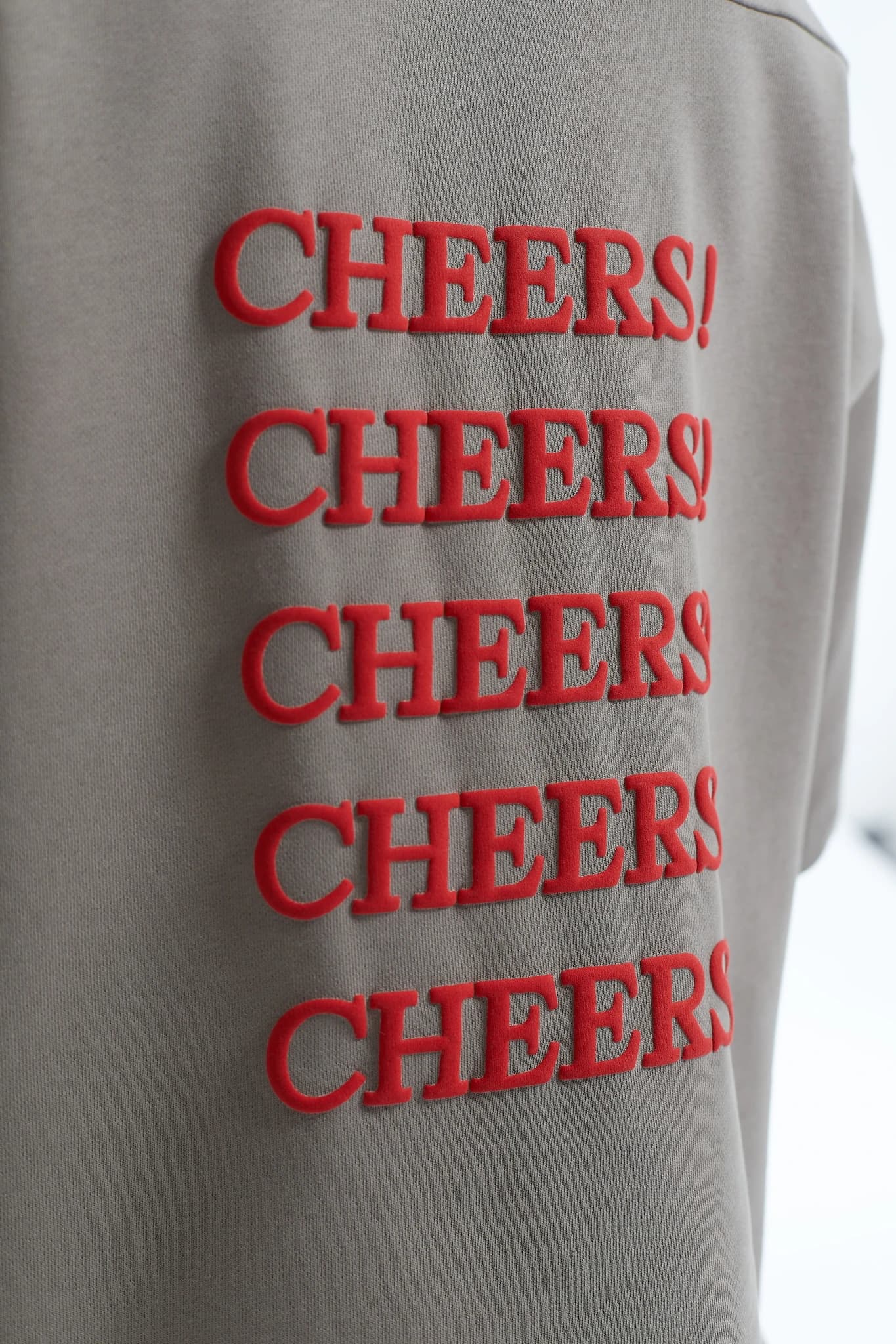 T-shirt MS Cheers deep taupe