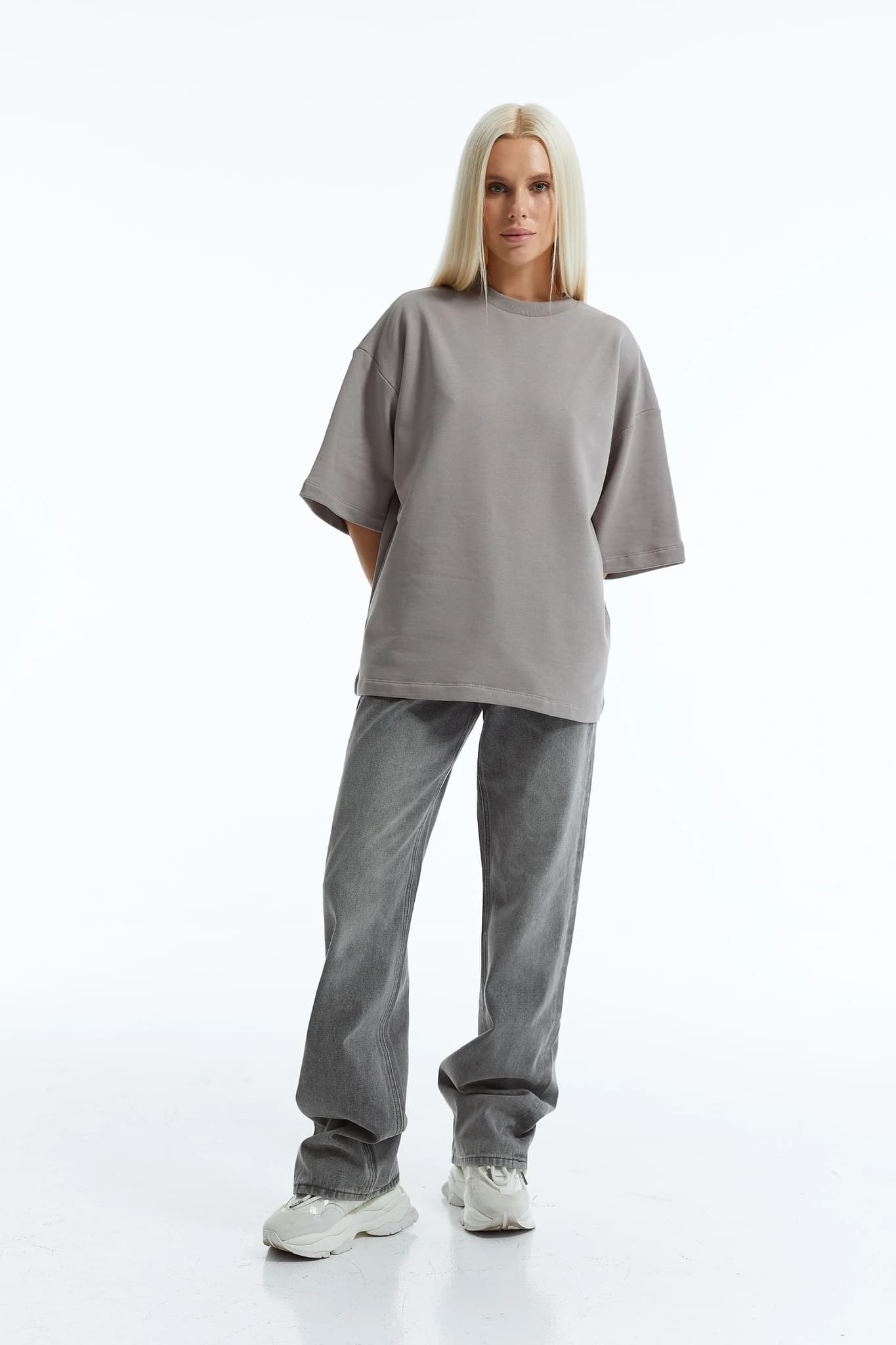 T-shirt MS Top Five deep taupe 3