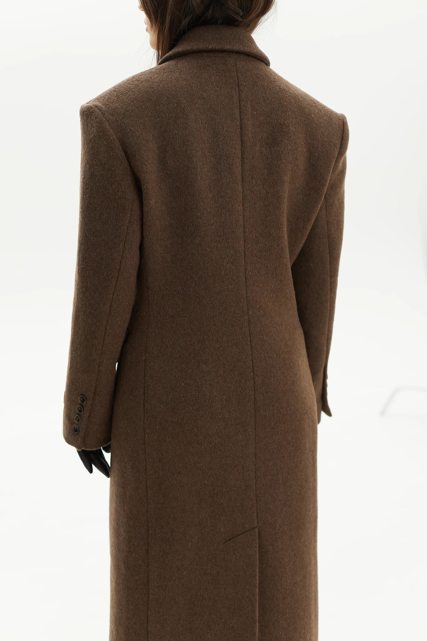 Coat Prime Wool Brown 4