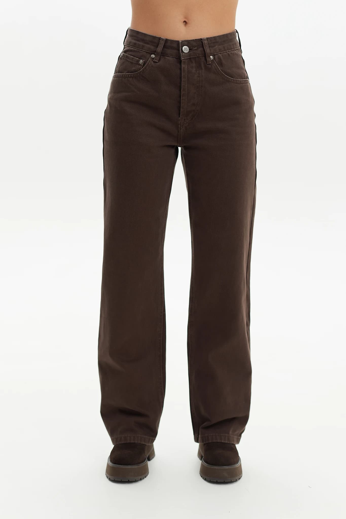 Jeans Prime Straight Brown