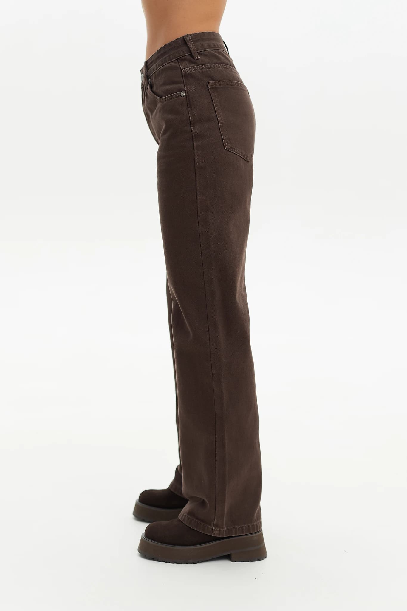 Jeans Prime Straight Brown 3