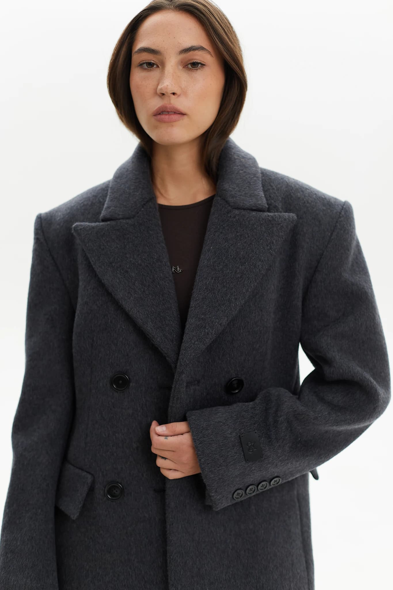 Coat Prime Wool Grey
