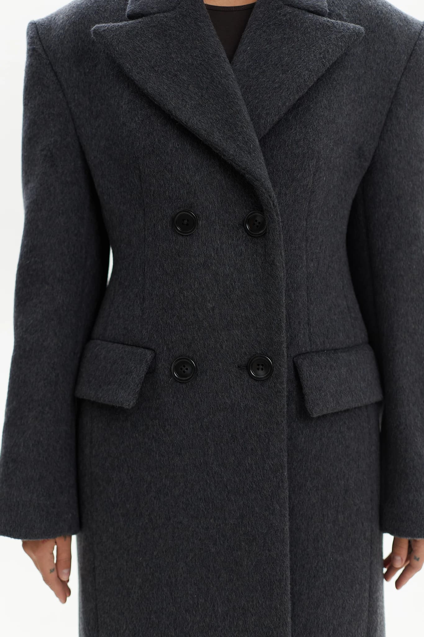 Coat Prime Wool Grey 3