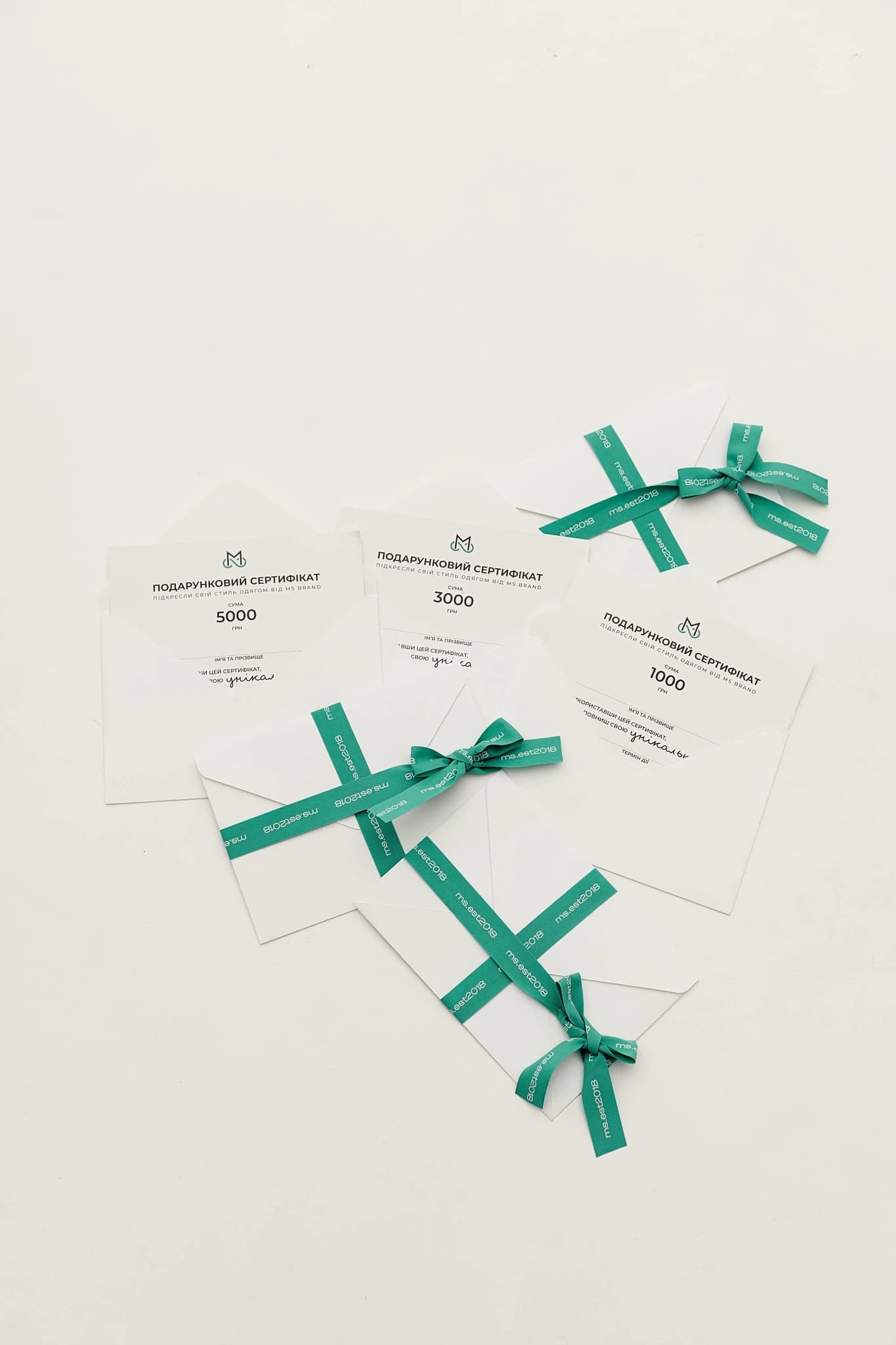 Gavekort Gift card MS 1000