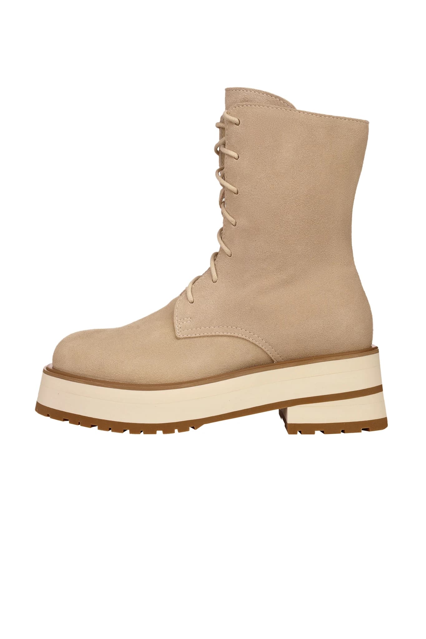 Boots Stride Wool Beige (Fur)