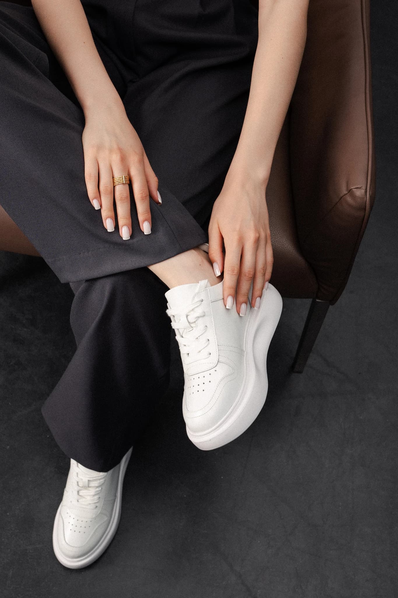 Sneakers MS Classic White Lacquered 2