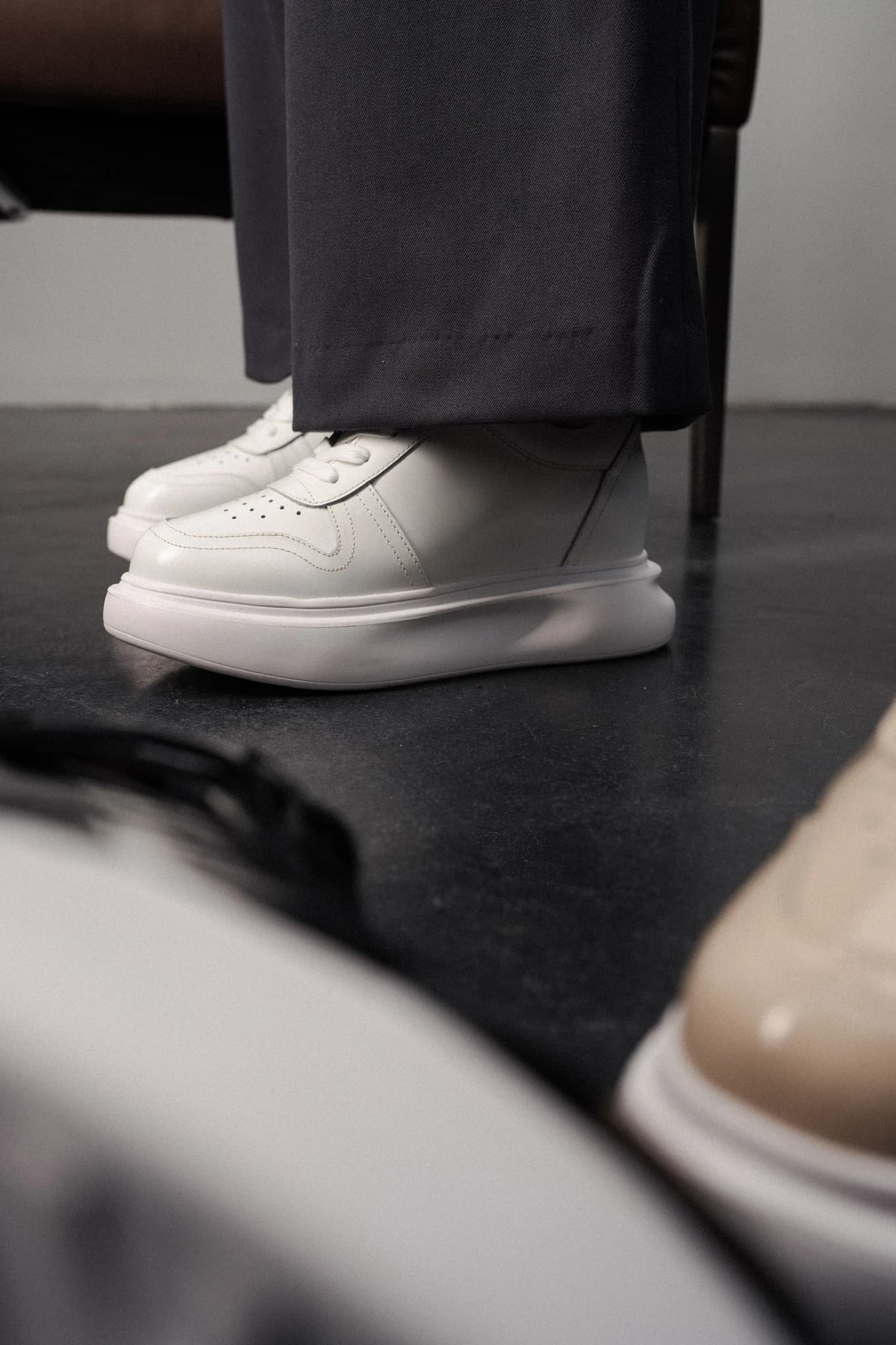 Sneakers MS Classic White Lacquered 3