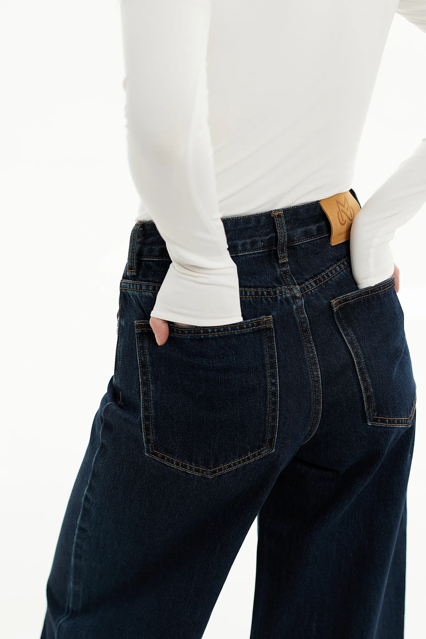 Jeans Barrel Navy 8