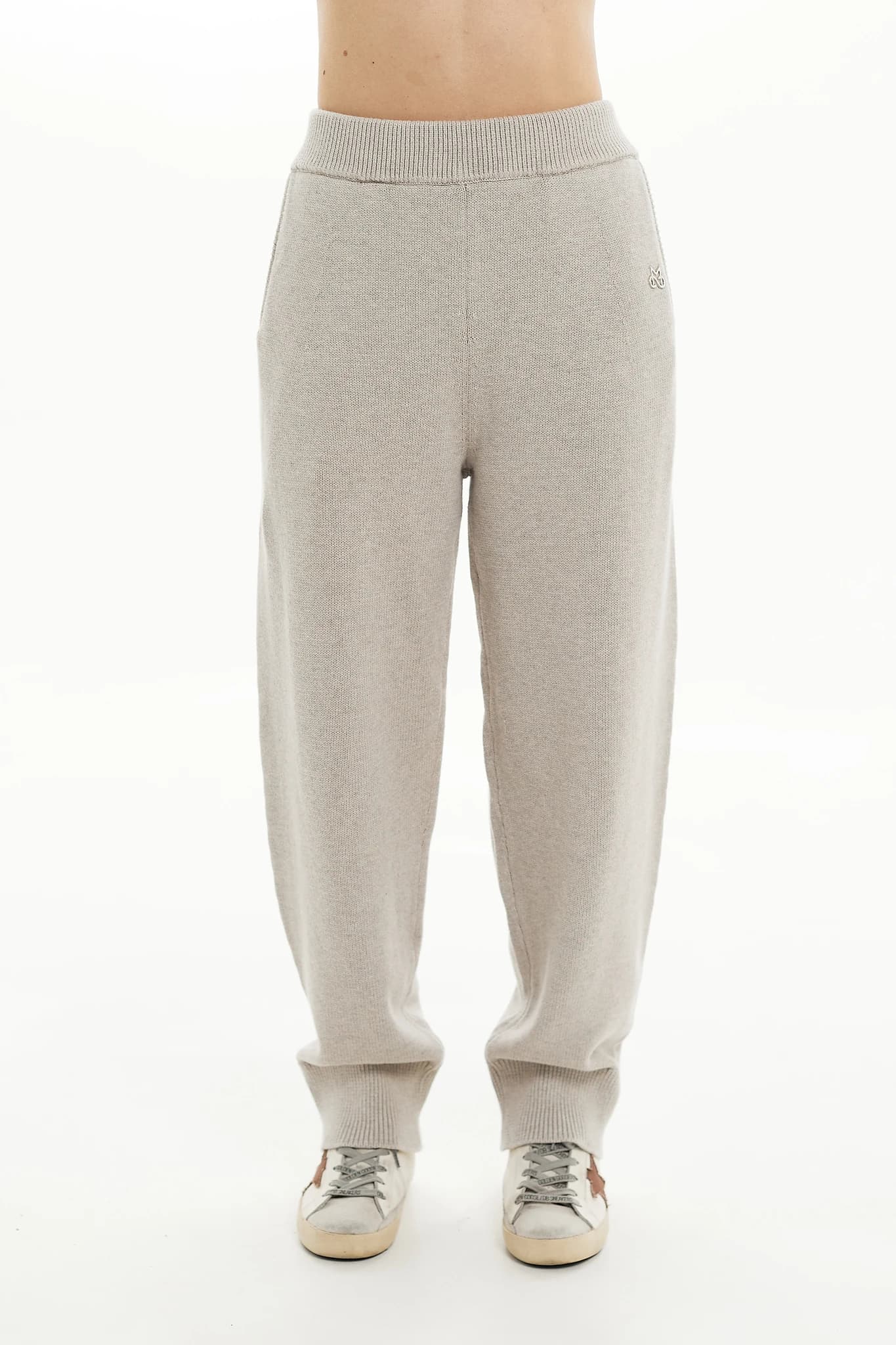 Trousers Knit Beige 3