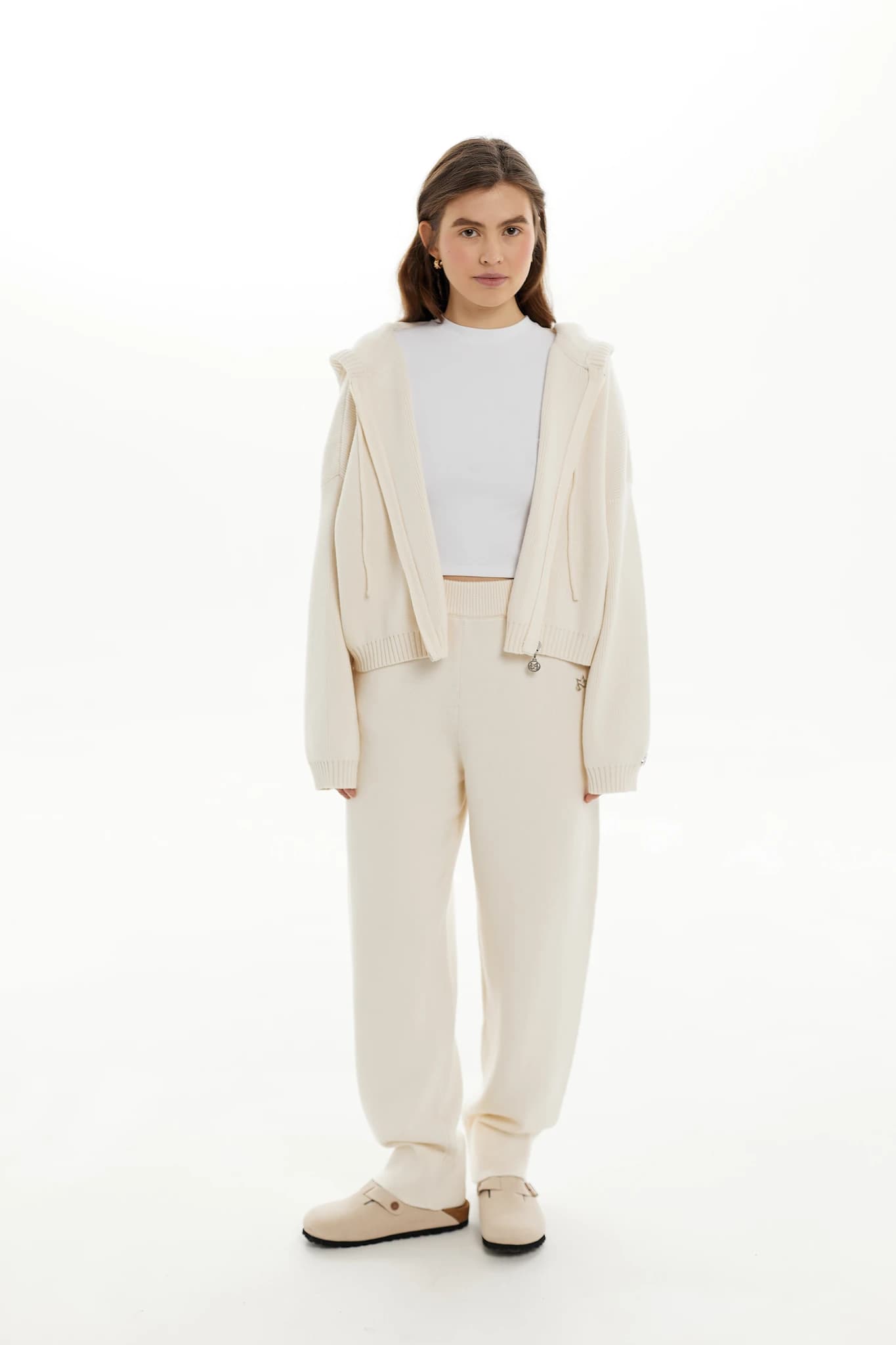 Trousers Knit Cream