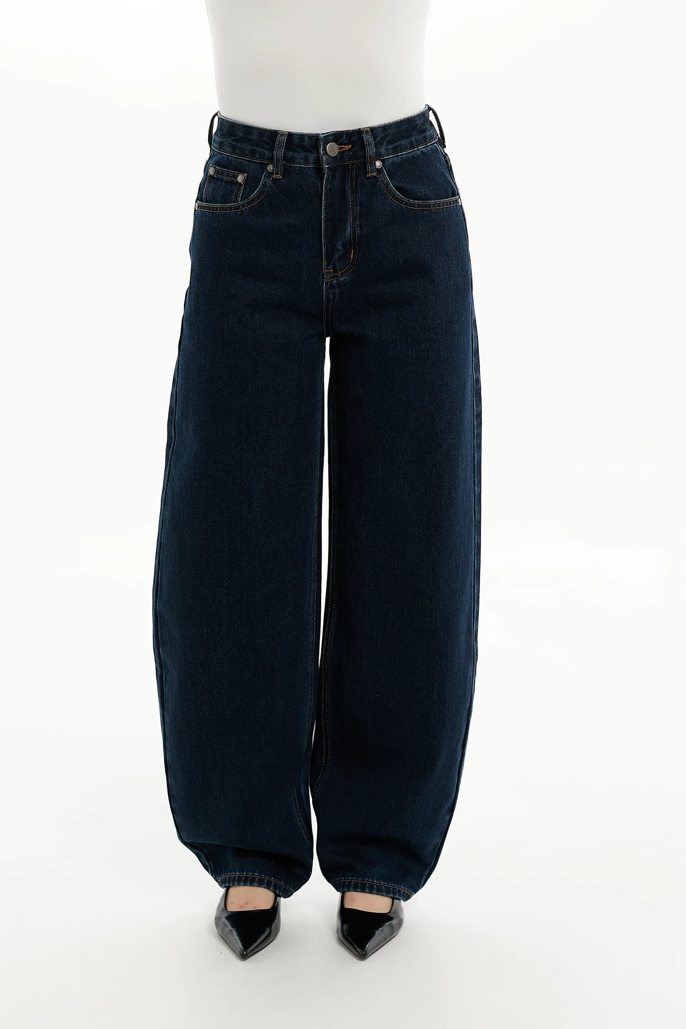 Jeans Barrel Navy 3