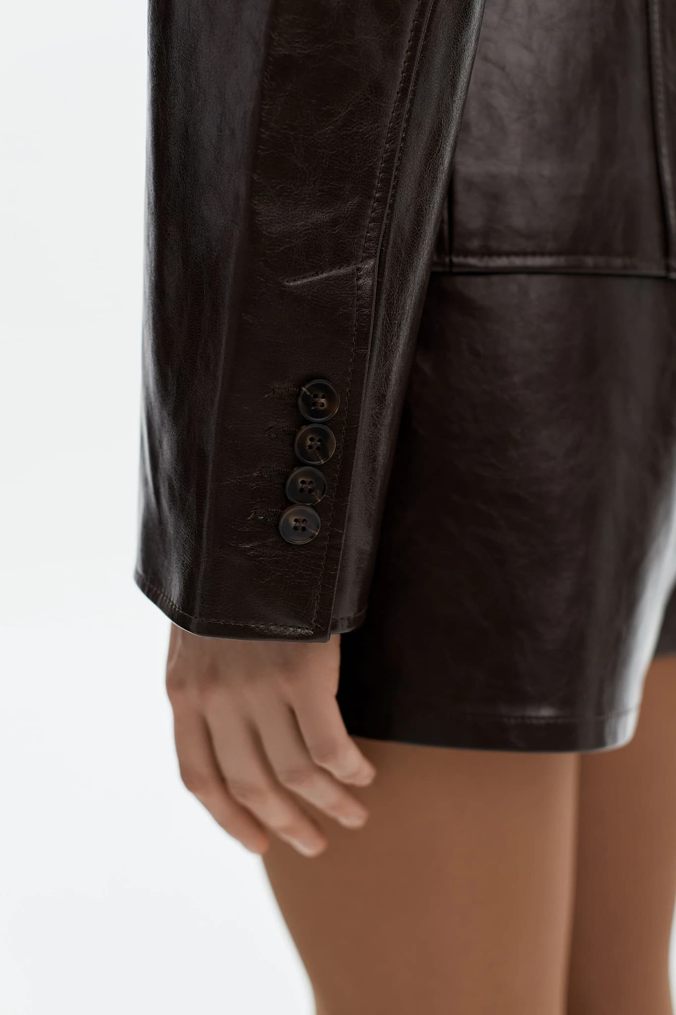 Blazer Leather Brown 5