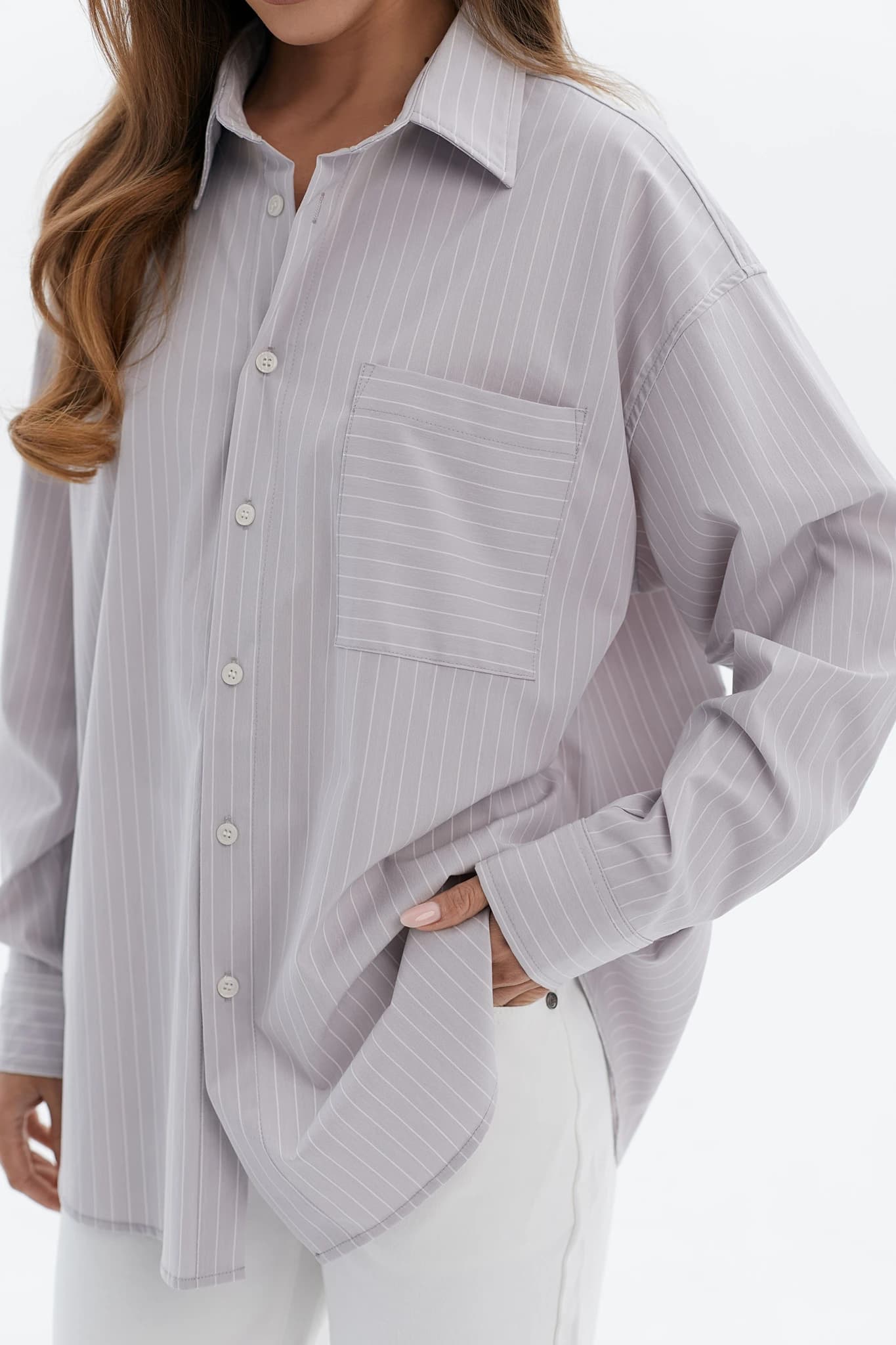 Shirt MS Urban Shadows light grey 4
