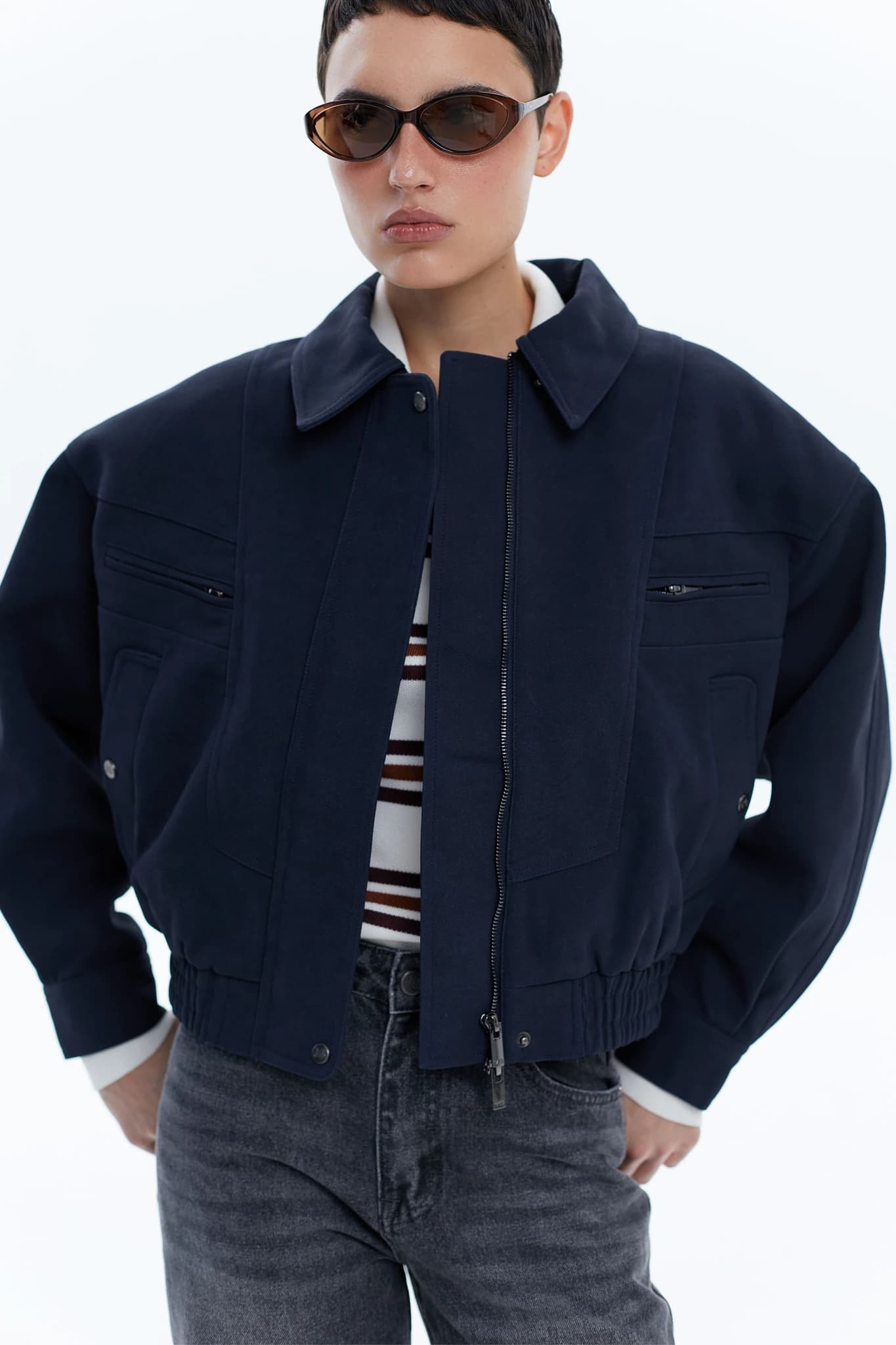 Bomber Frame Cold Navy