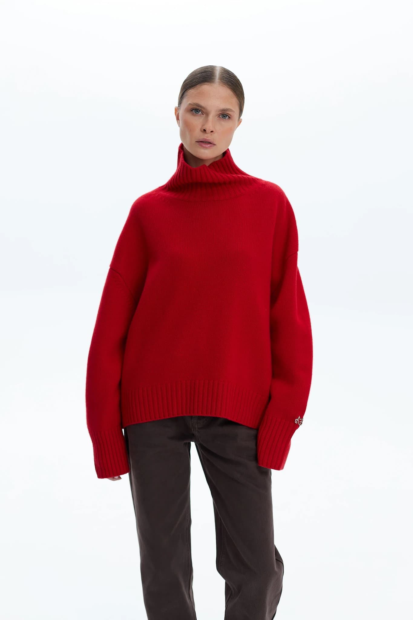 Sweater Core Knit True Red