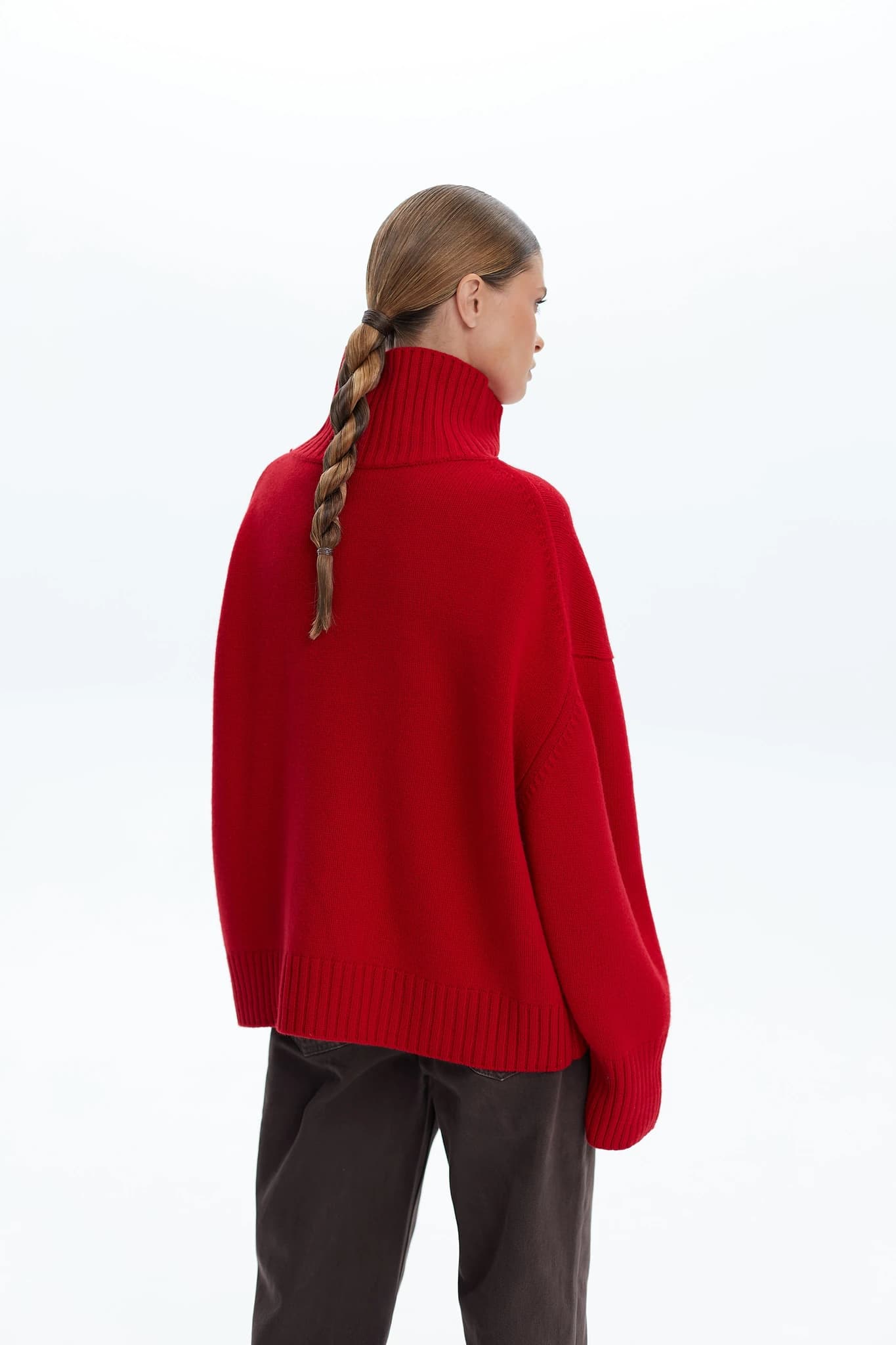 Sweater Core Knit True Red 3