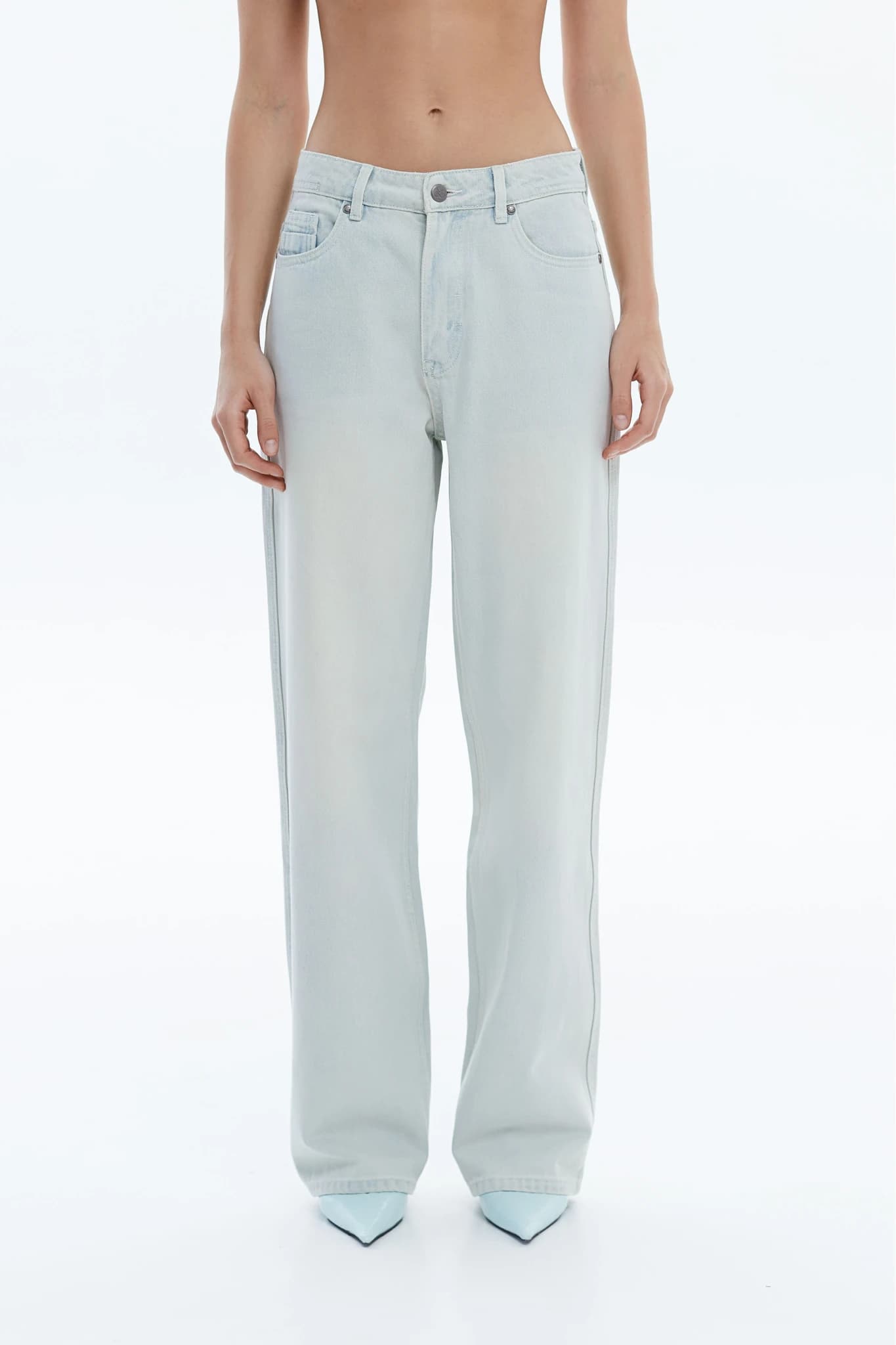 Jeans Wide Leg V2 Dust Blue