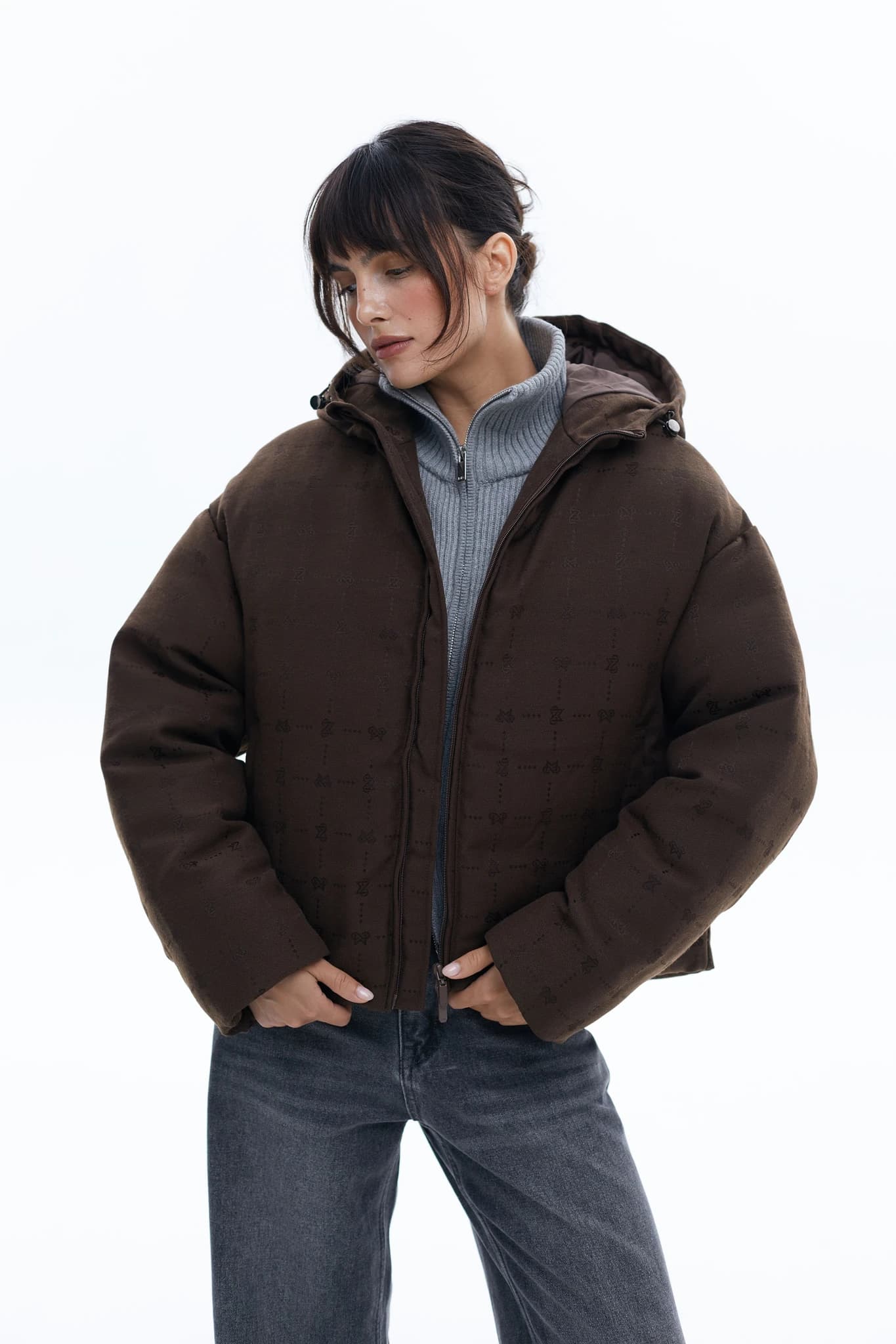Jacket Monogram Brown 5
