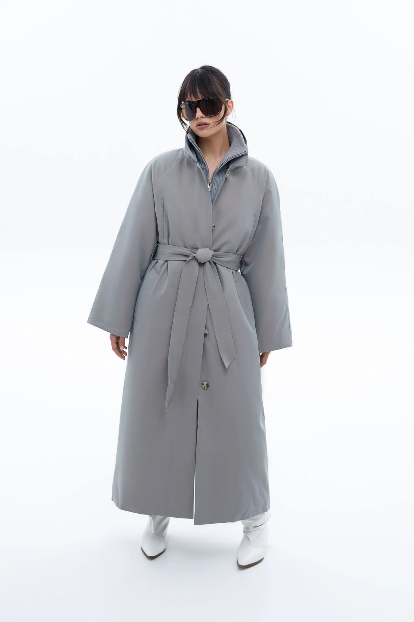 Trench Aura Grey Sage 9