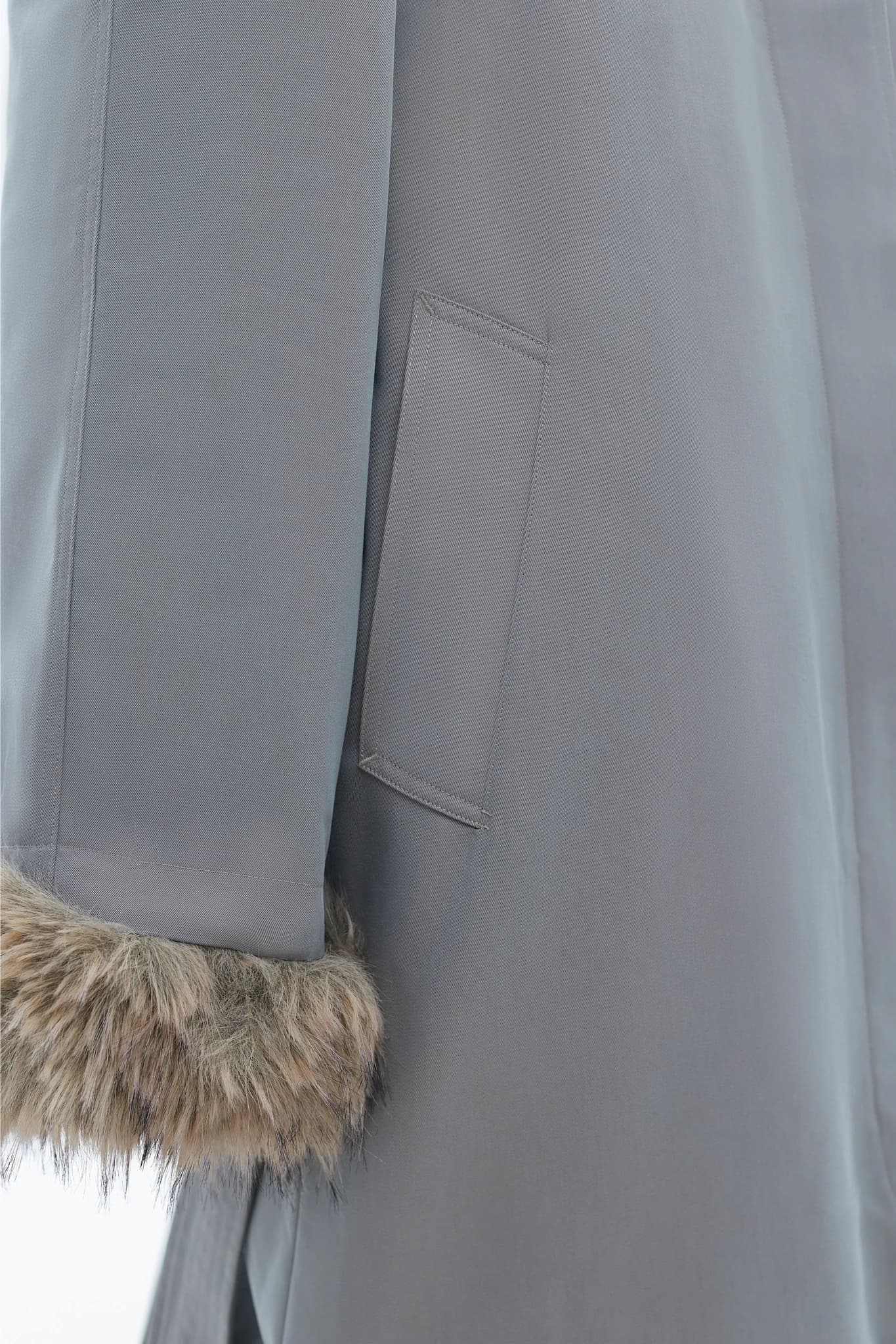 Trench Aura Grey Sage 7