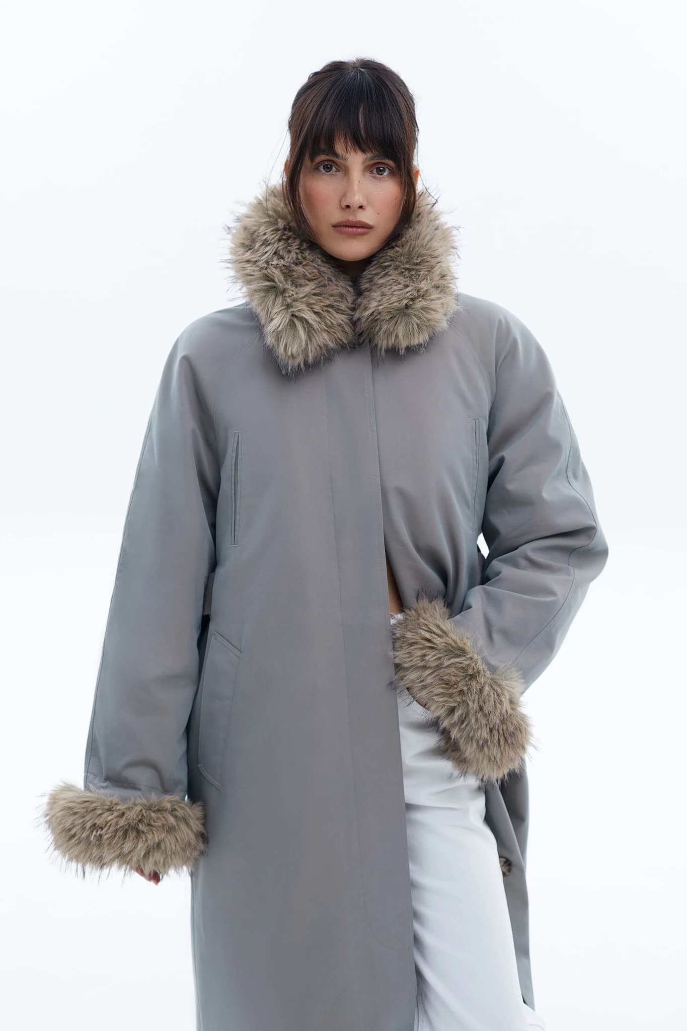 Trench Aura Grey Sage 5