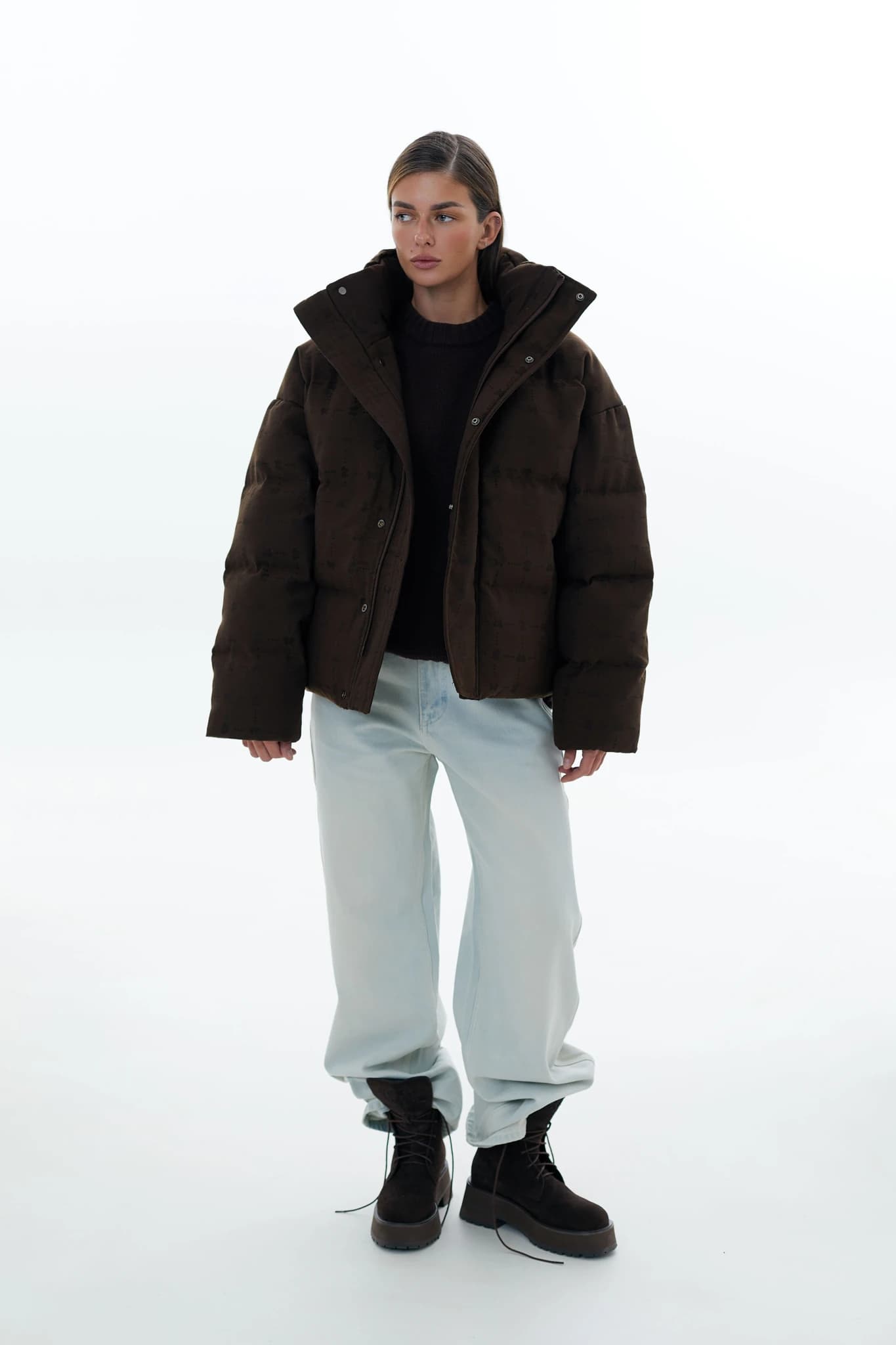 Jacket Logo V3 Brown