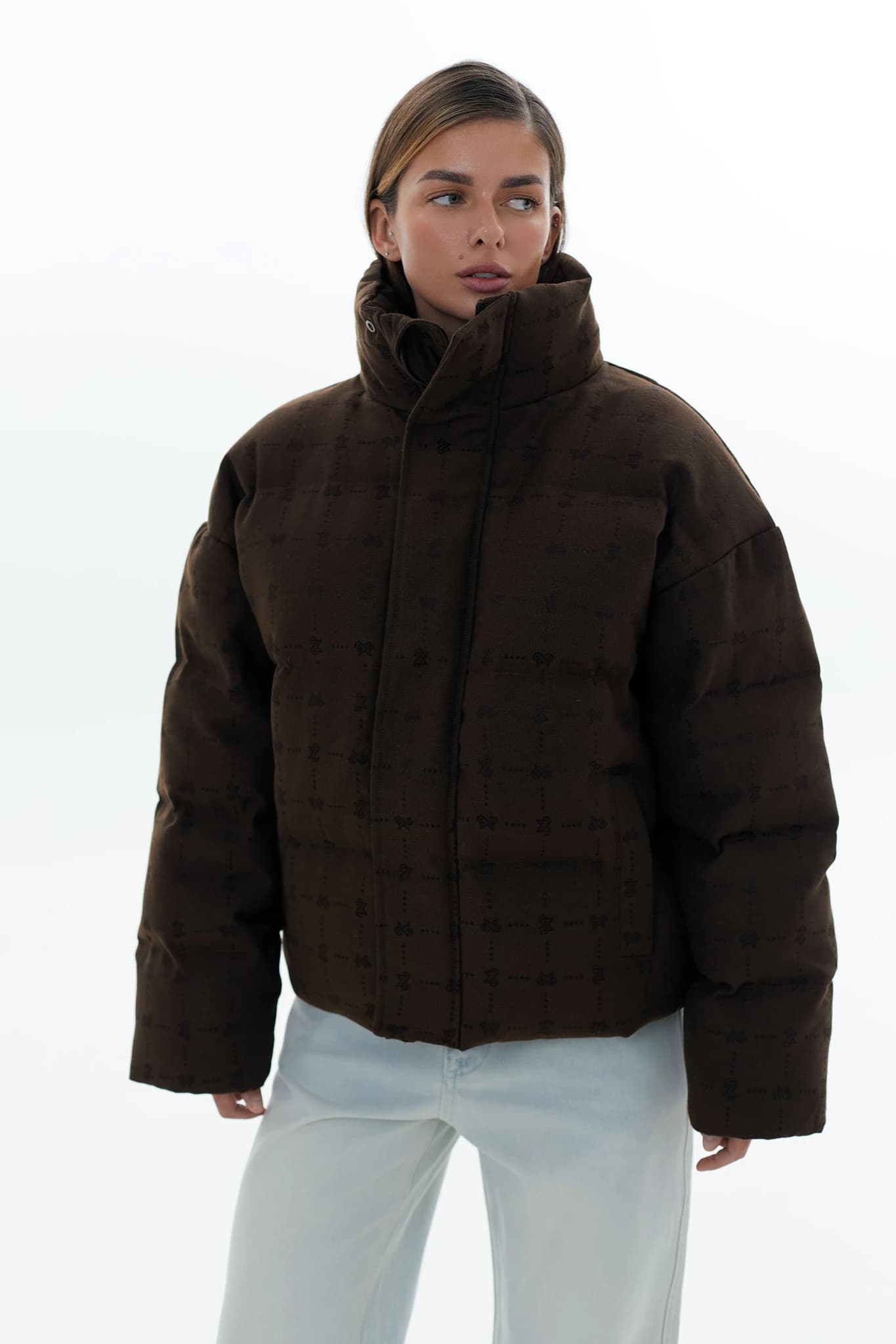 Jacket Logo V3 Brown 4