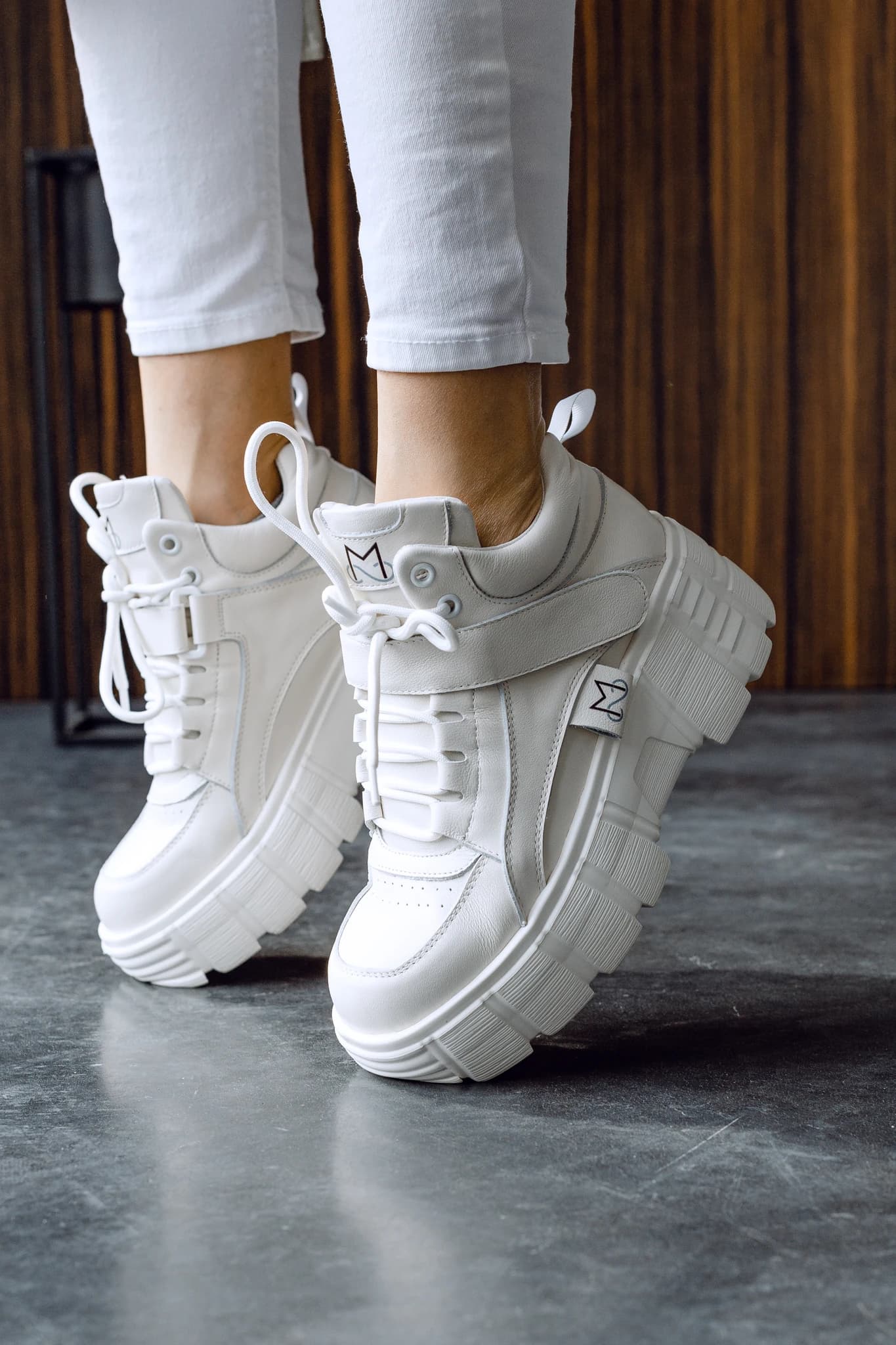 Sneakers MS Spring Sneakers Full White 4