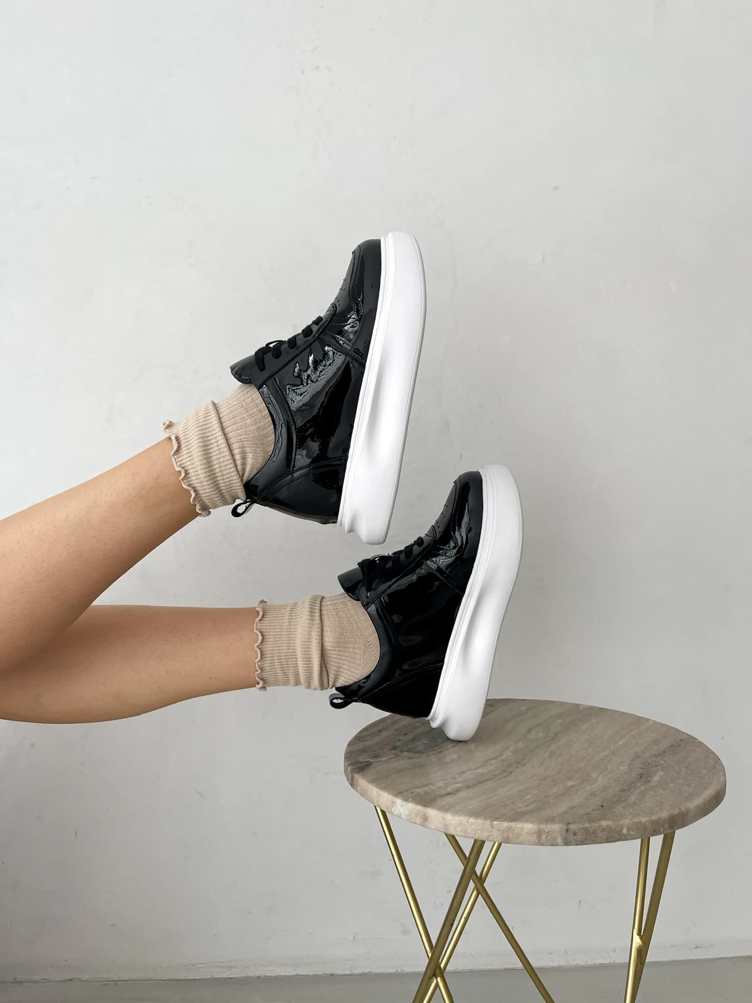 Sneakers MS Classic Black Lacquered 3