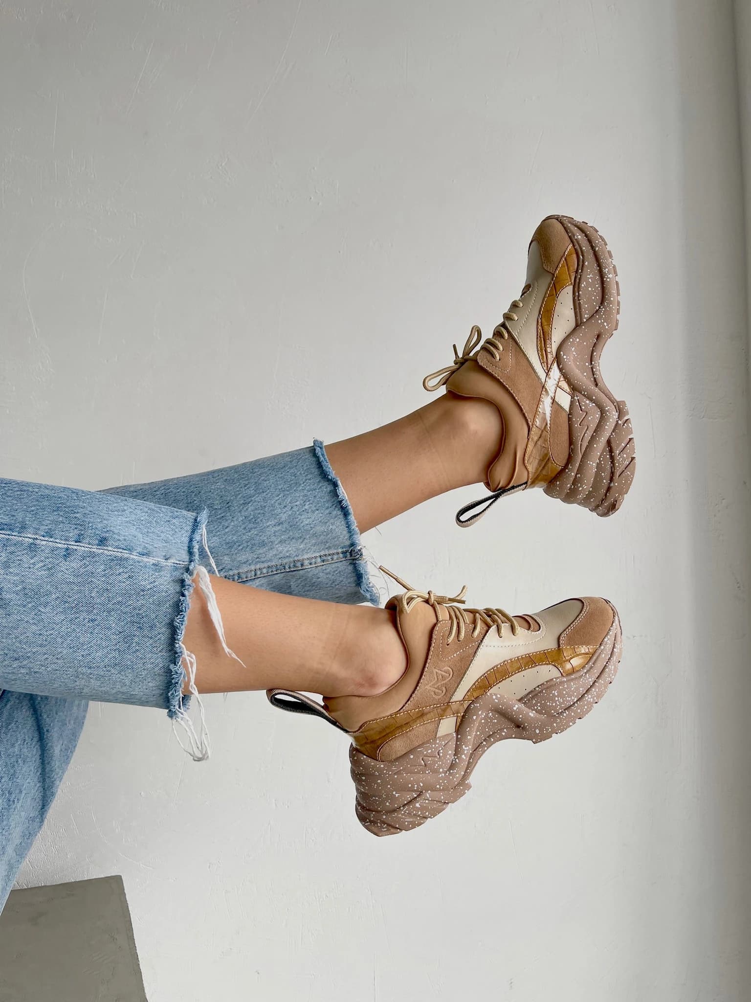 Sneakers MS Brown Beige 2
