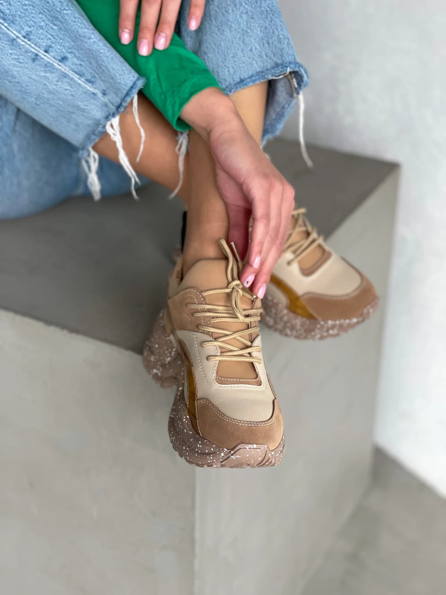Sneakers MS Brown Beige 4