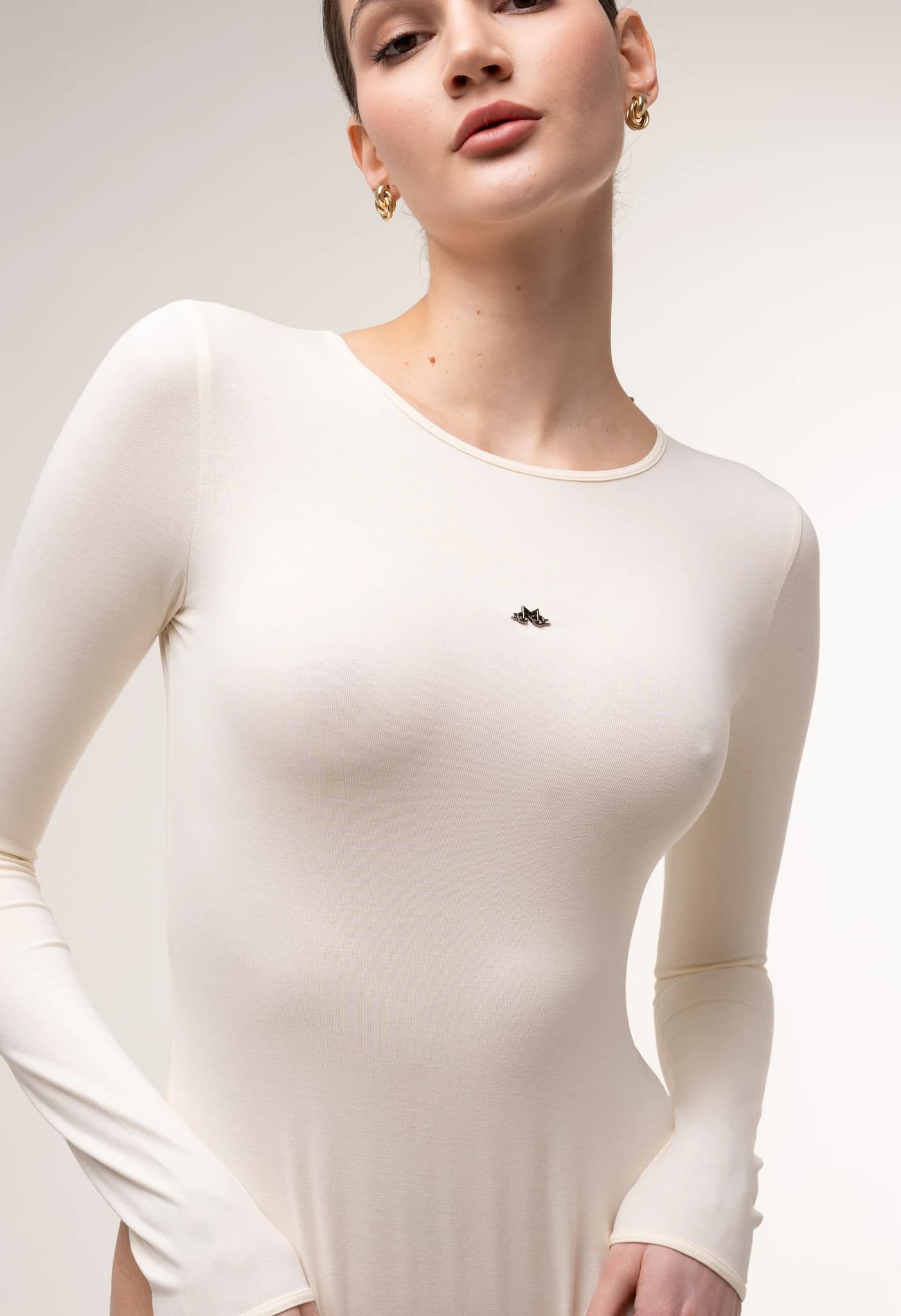 Bodysuit BASE Soft Classic vanilla 5