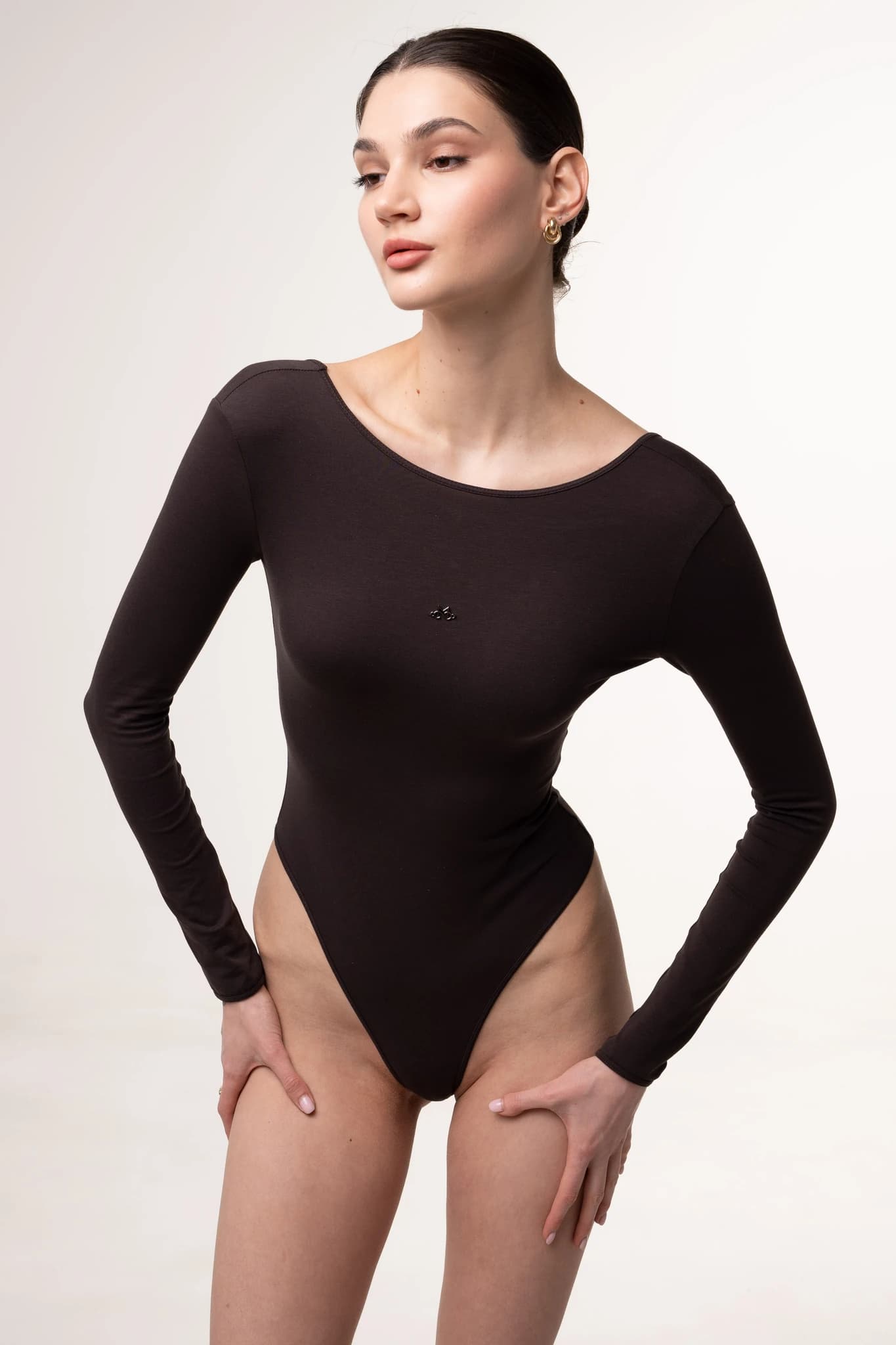 Bodysuit BASE Soft Line espresso 6