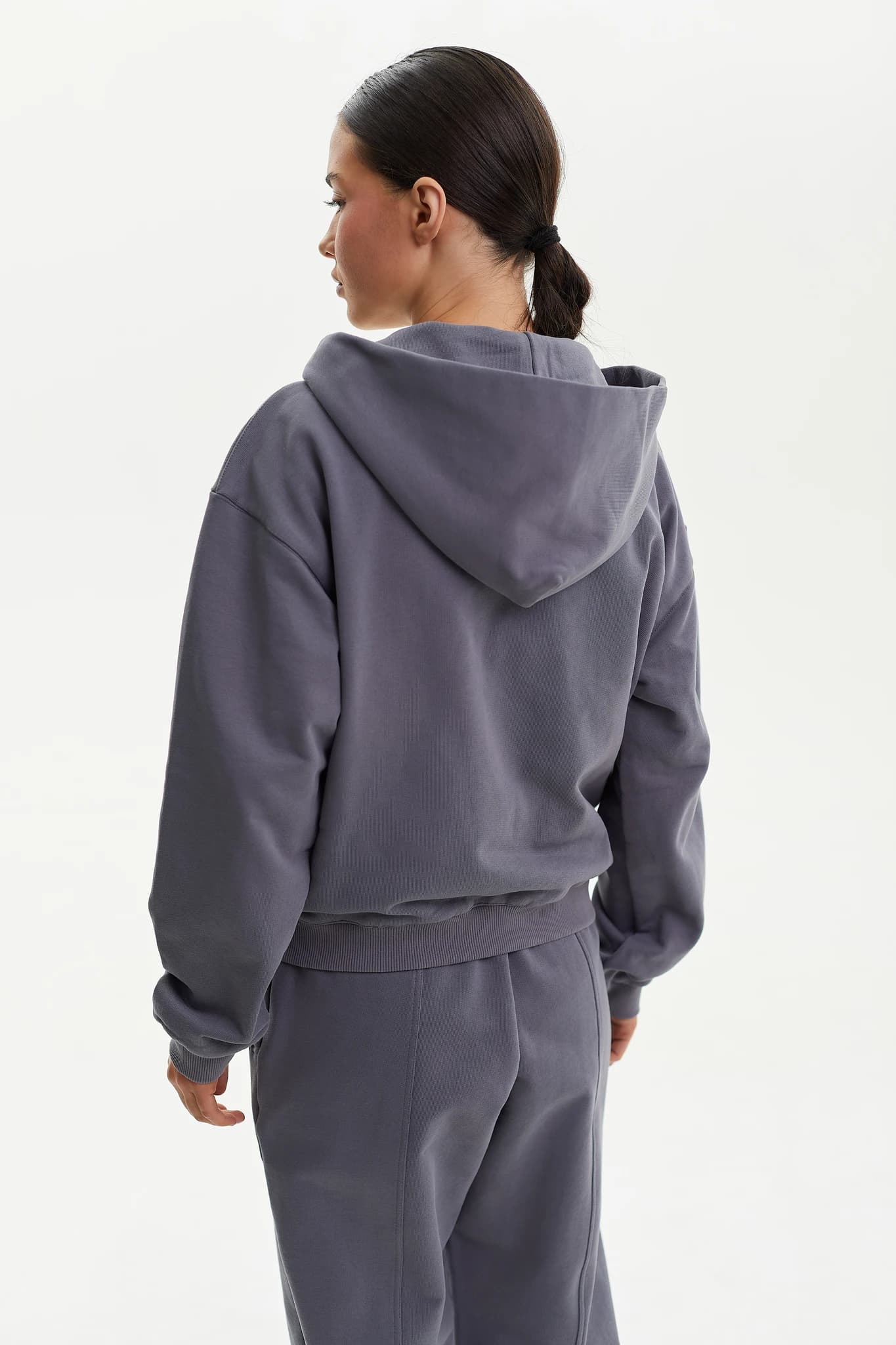 Hoodie Zip MS Grafit 6