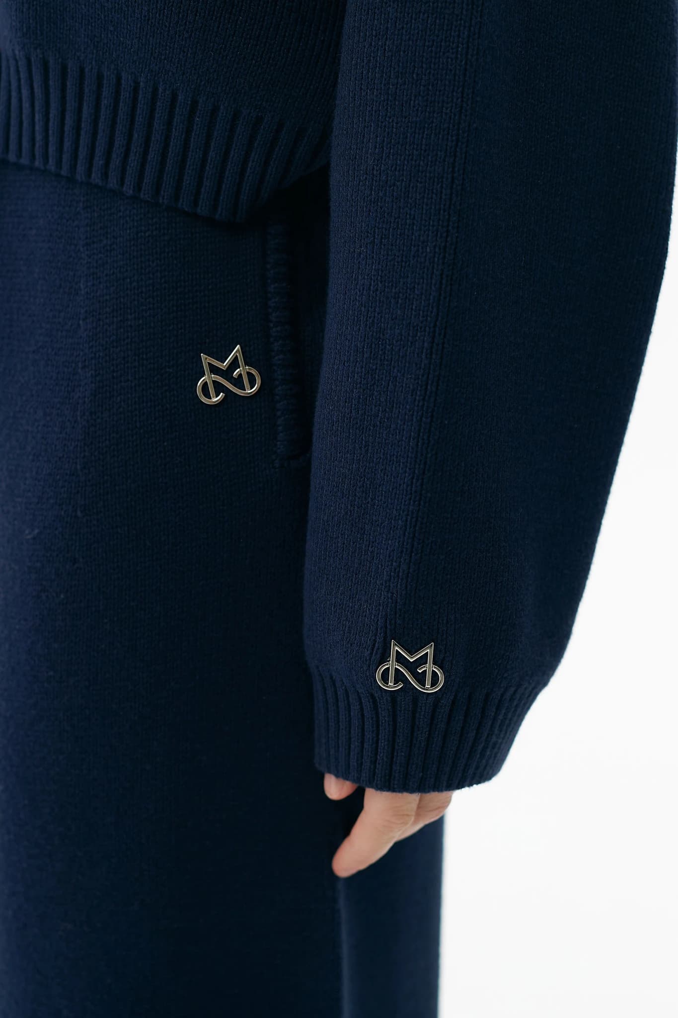 Hoodie Knit Navy 6